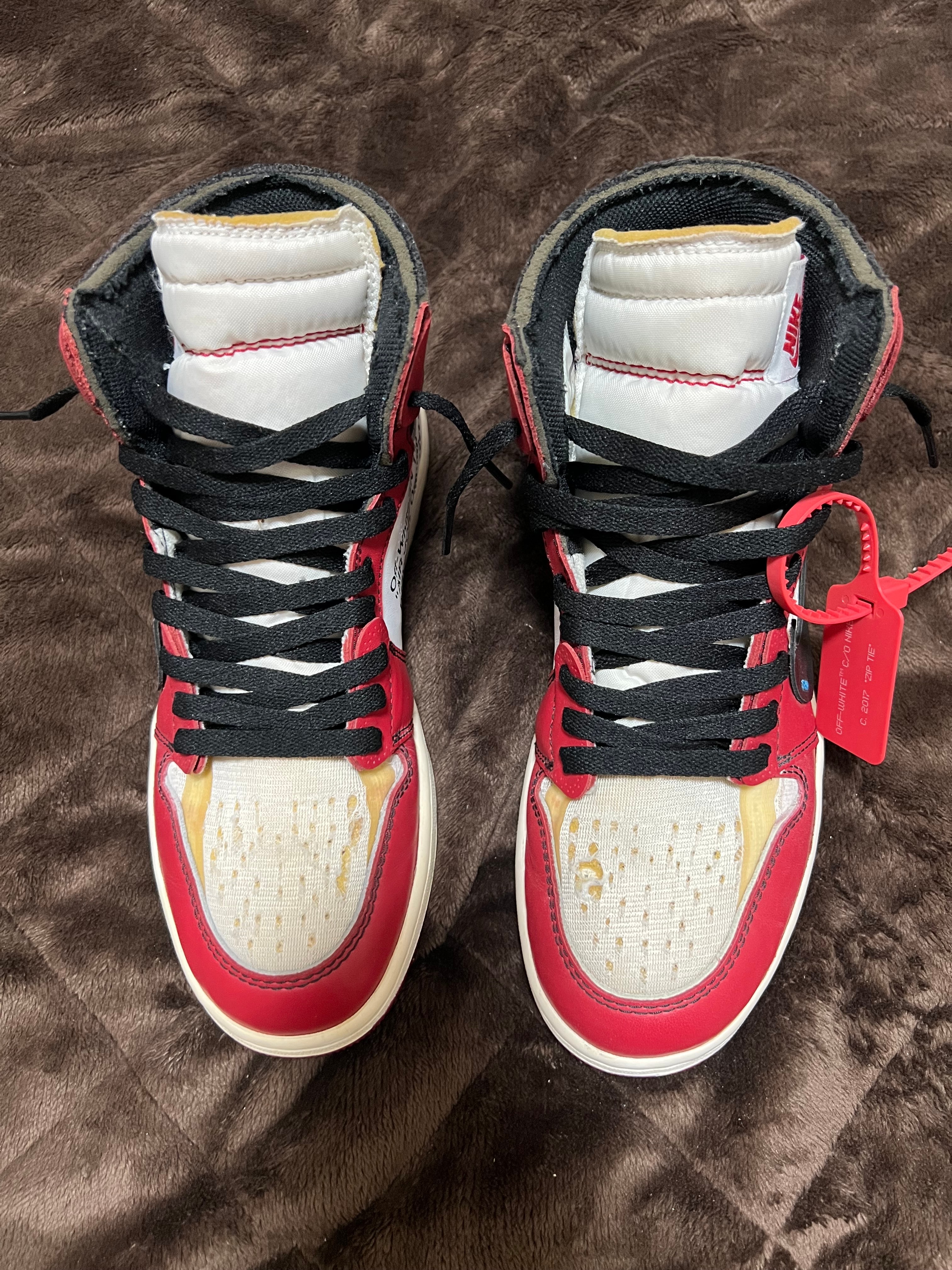 Off-White × Nike Air Jordan 1 Retro High The Ten "Chicago"