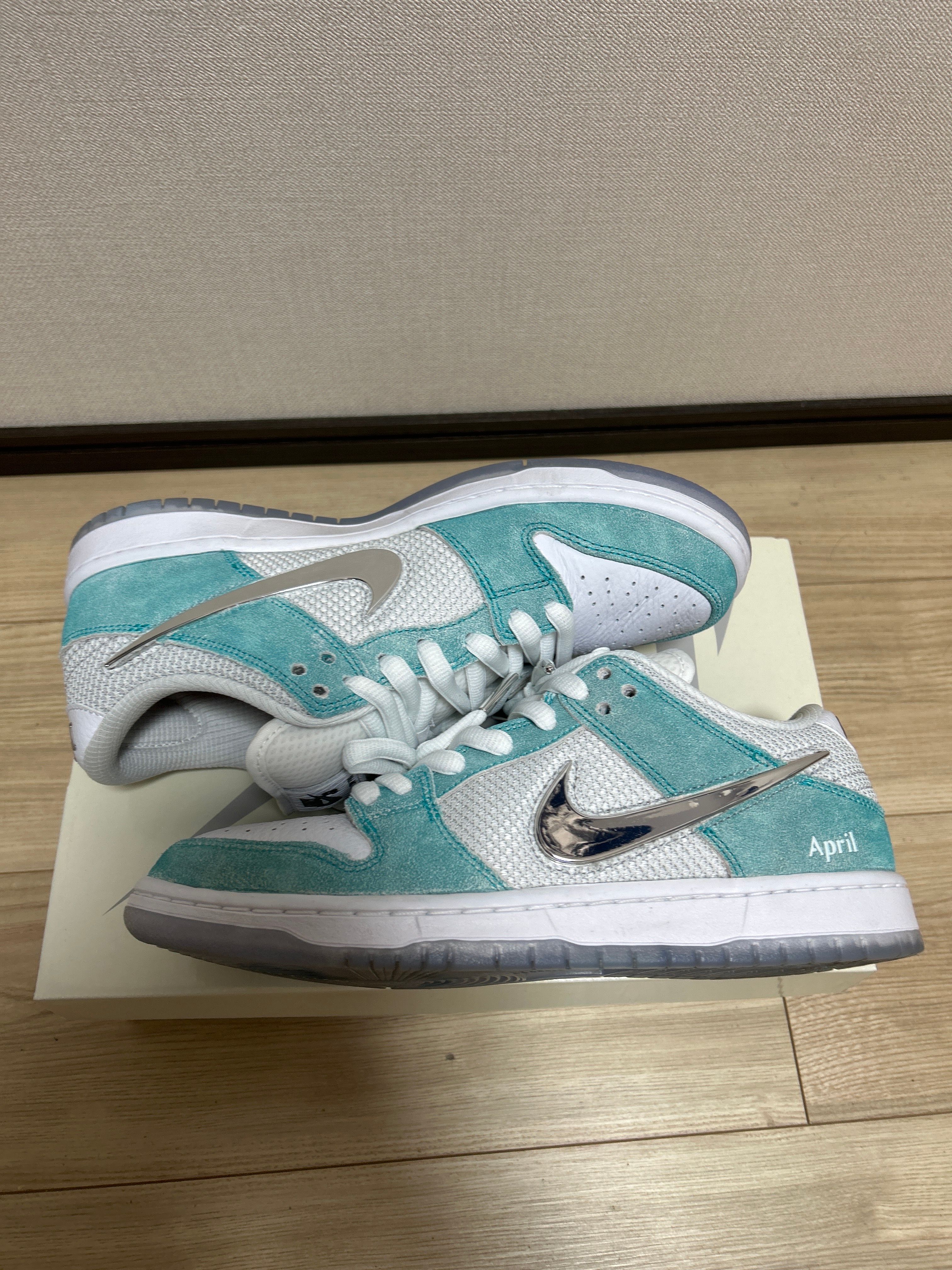 APRIL SKATEBOARDS × Nike SB Dunk Low Pro QS "White and Multi-Color"