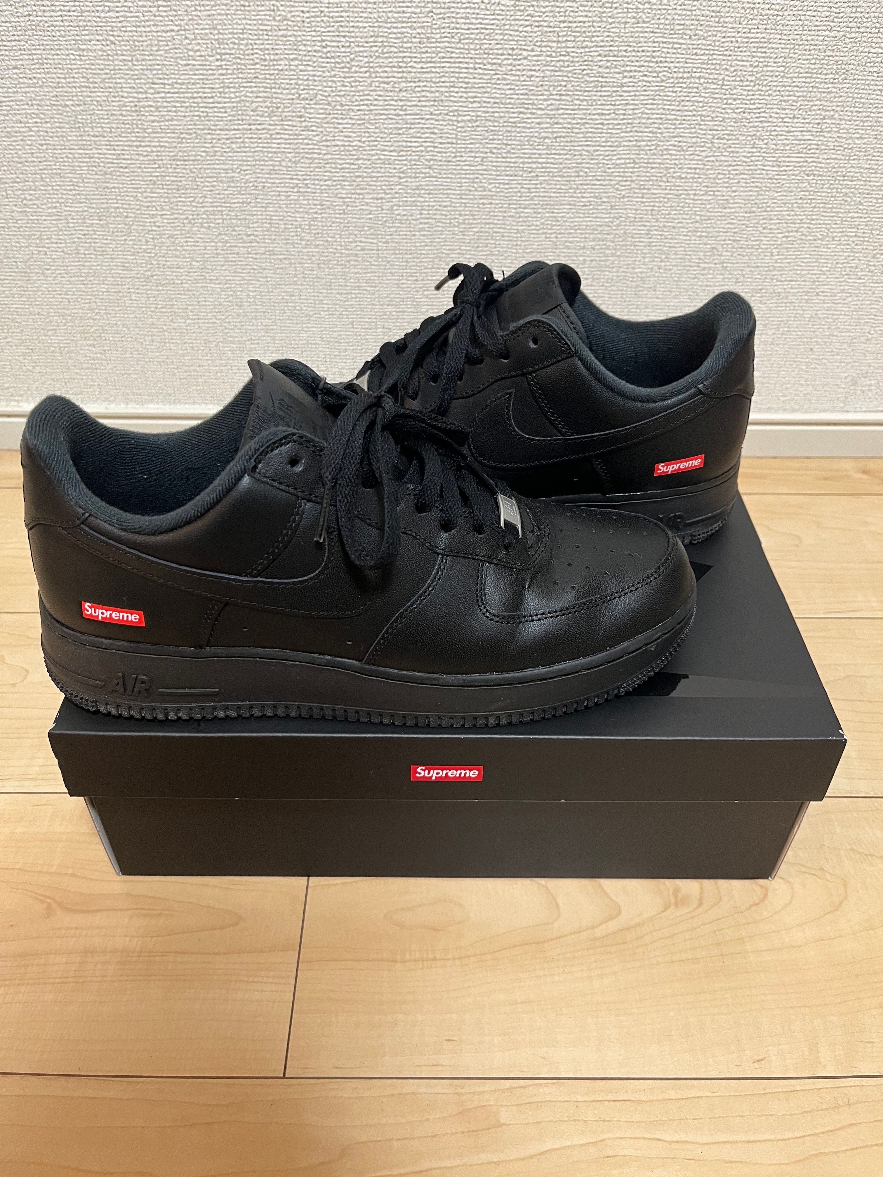 Supreme × Nike Air Force 1 Low "Black"