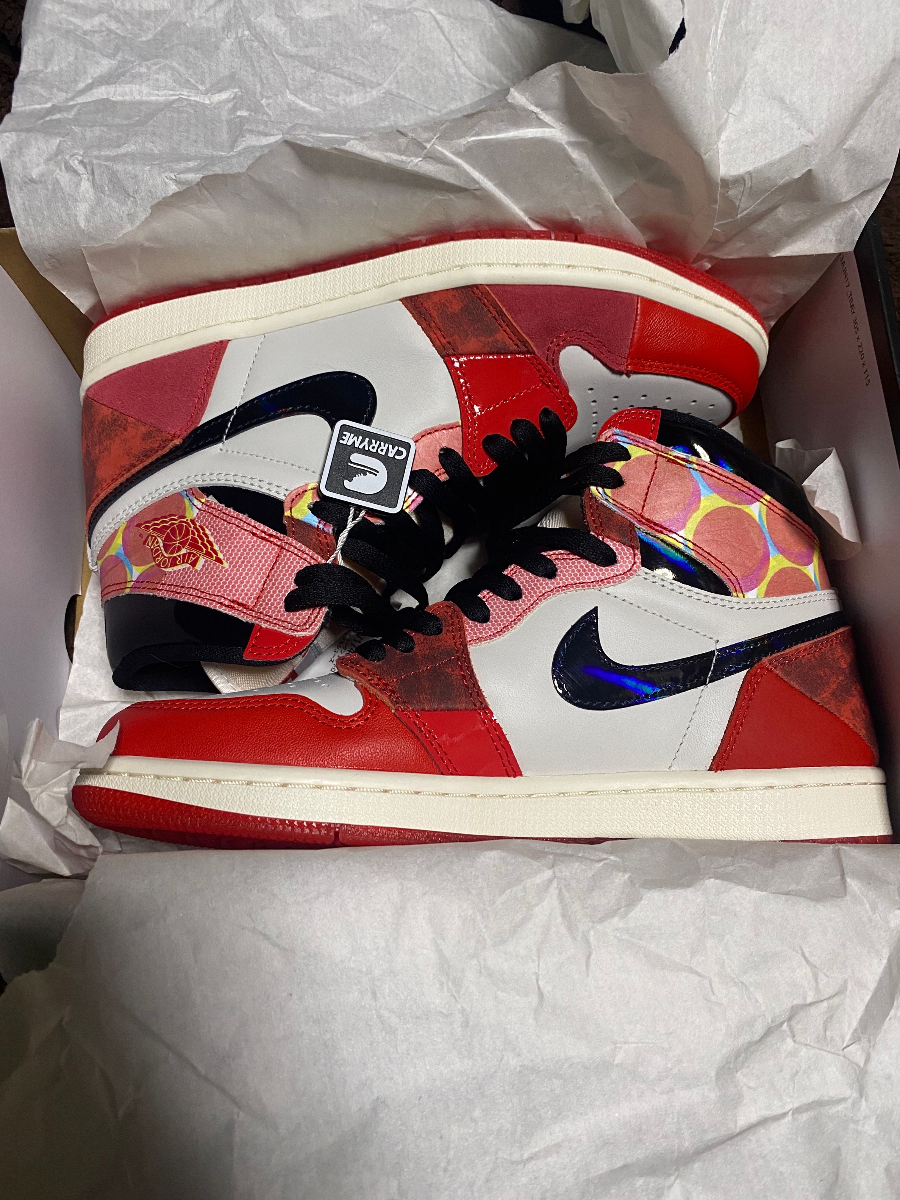 Spider-Man × Nike Air Jordan 1 High OG SP "Next Chapter/Spider-Man:Across the Spider-Verse"