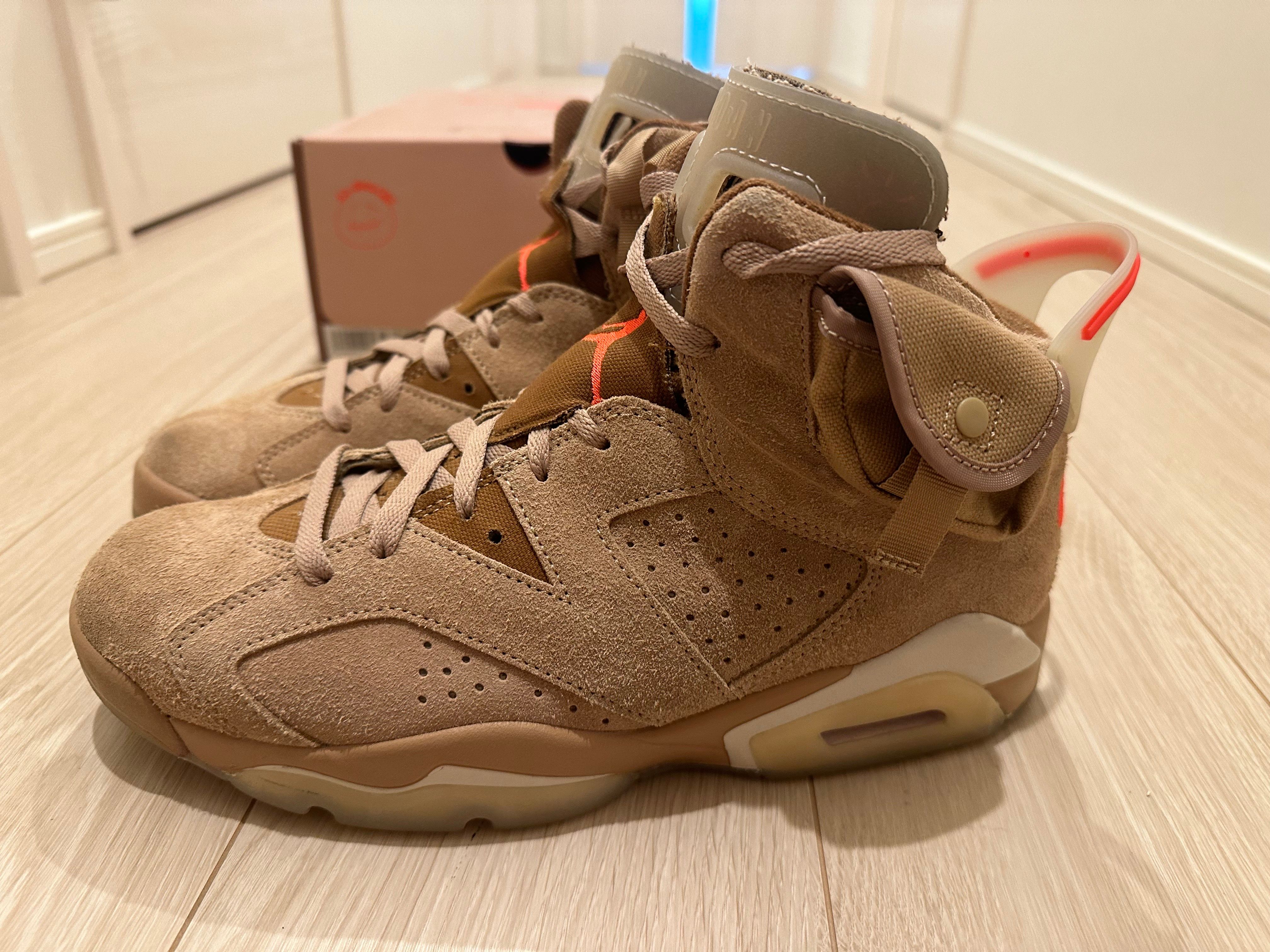 Travis Scott × Nike Air Jordan 6 "British Khaki"