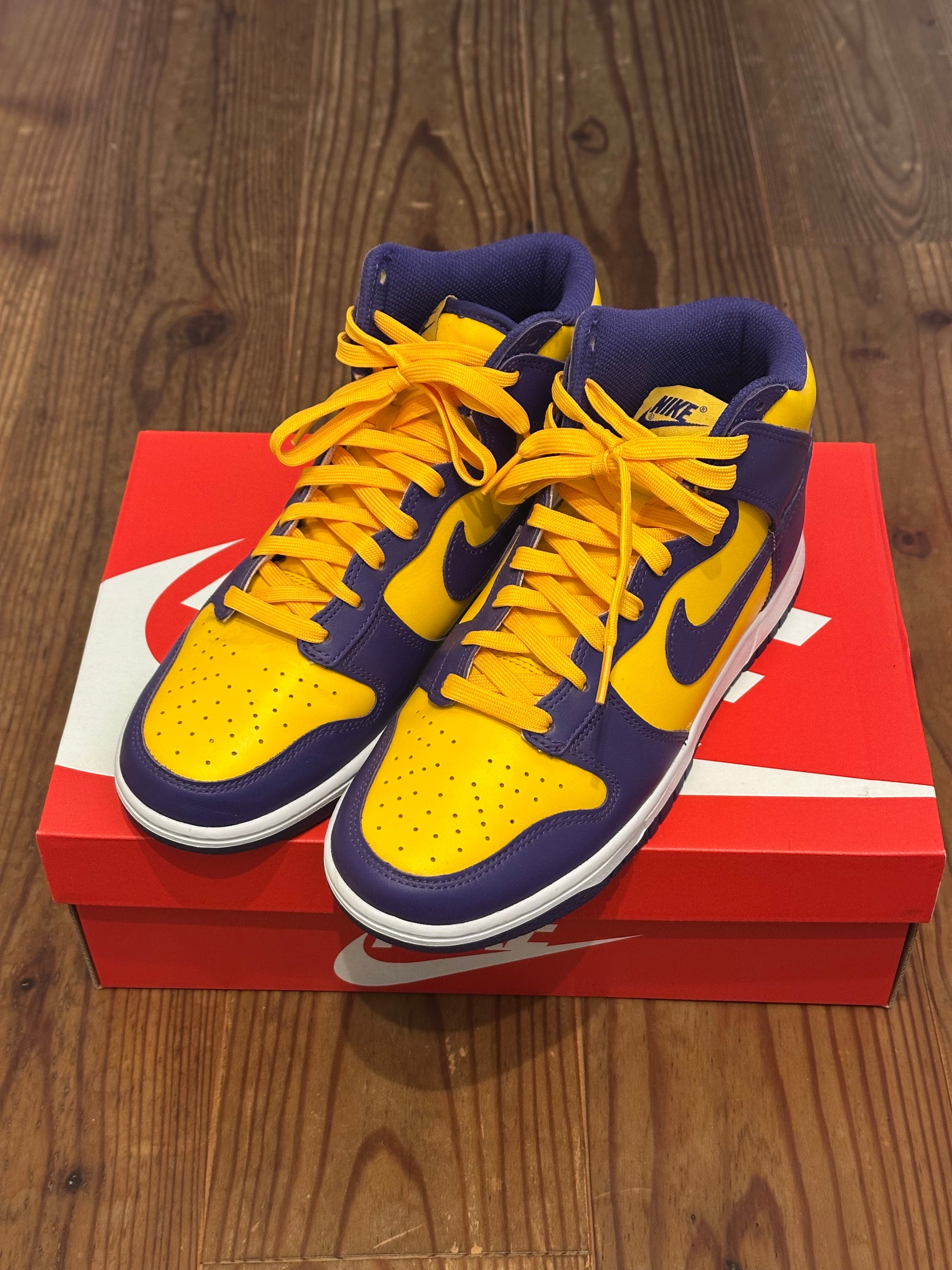 Nike Dunk High Retro "Lakers"