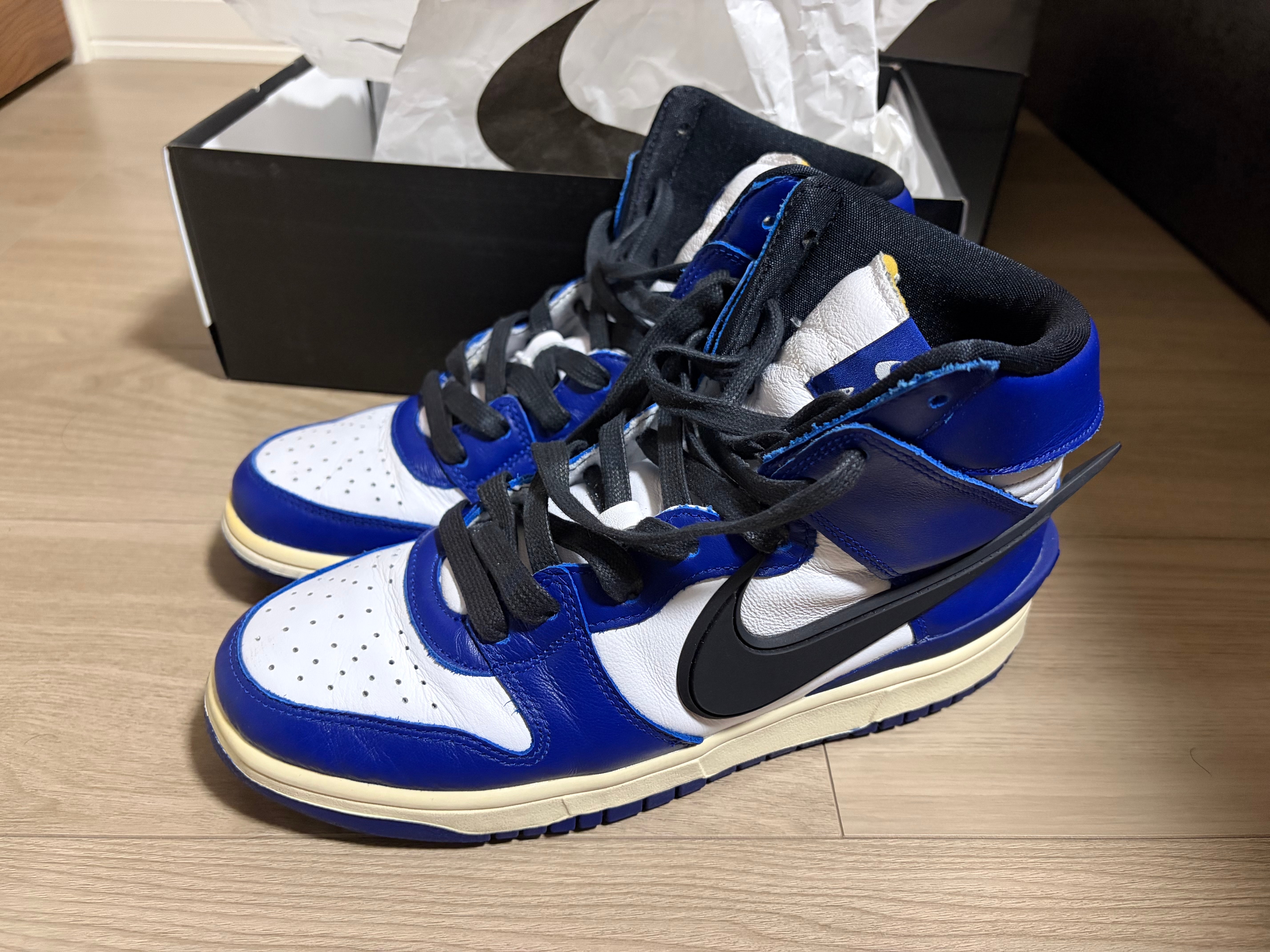 Ambush × Nike Dunk High "Deep Royal"