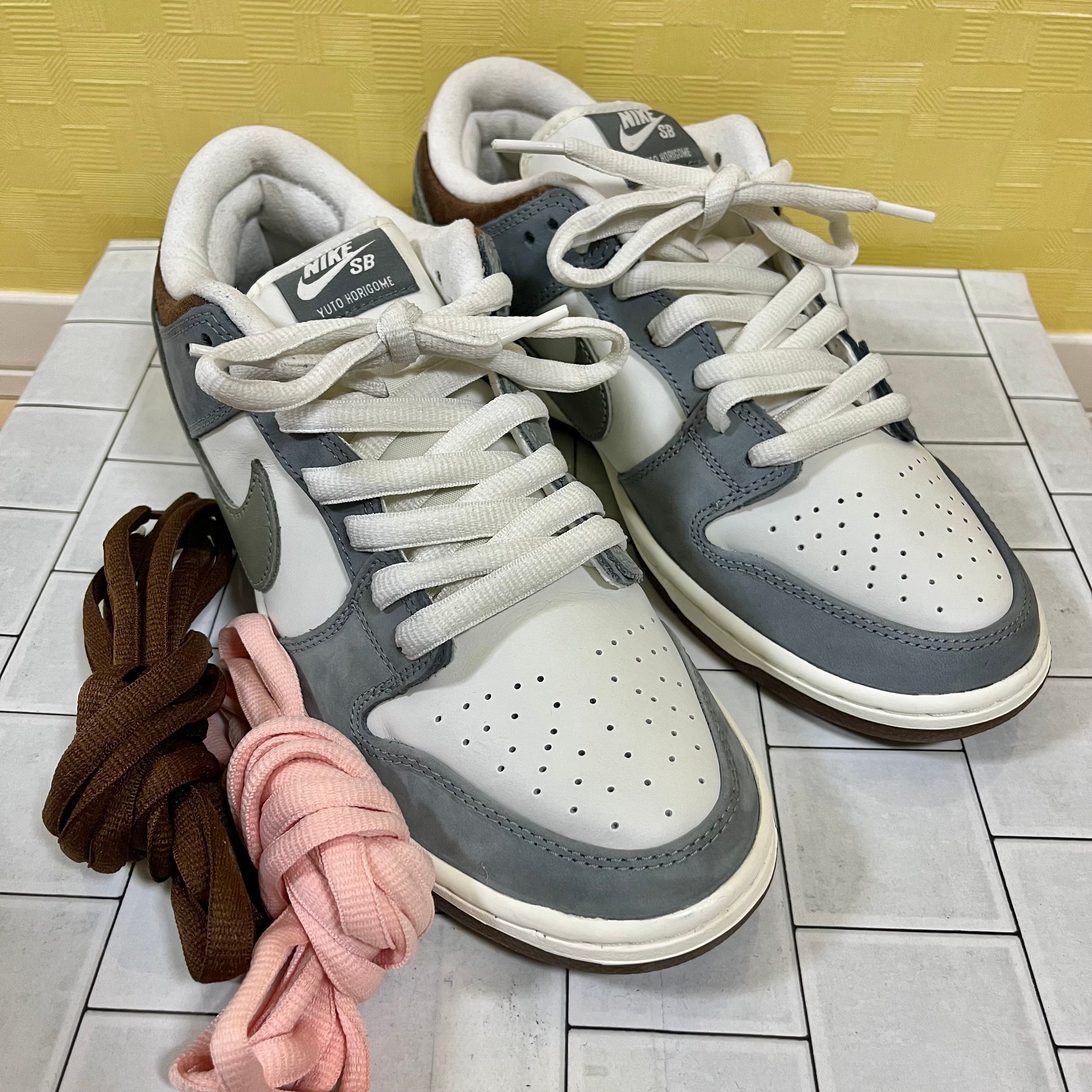 堀米 雄斗(Yuto Horigome) × Nike SB Dunk Low Pro QS "Wolf Grey"
