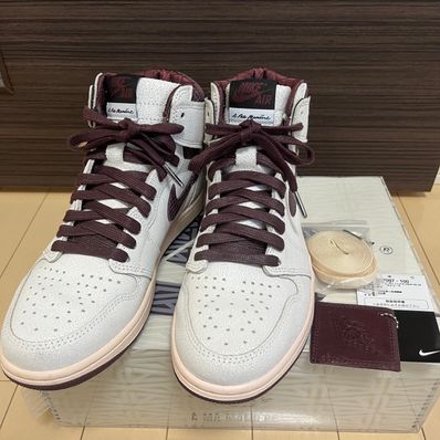 A Ma Maniere × Nike Air Jordan 1 Retro High OG "Sail and Burgundy"
