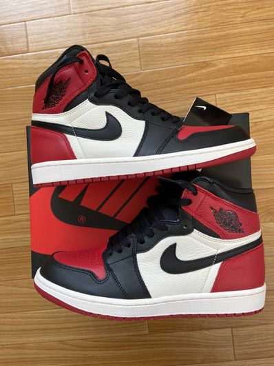 Nike Air Jordan 1 Retro High OG "Bred Toe"