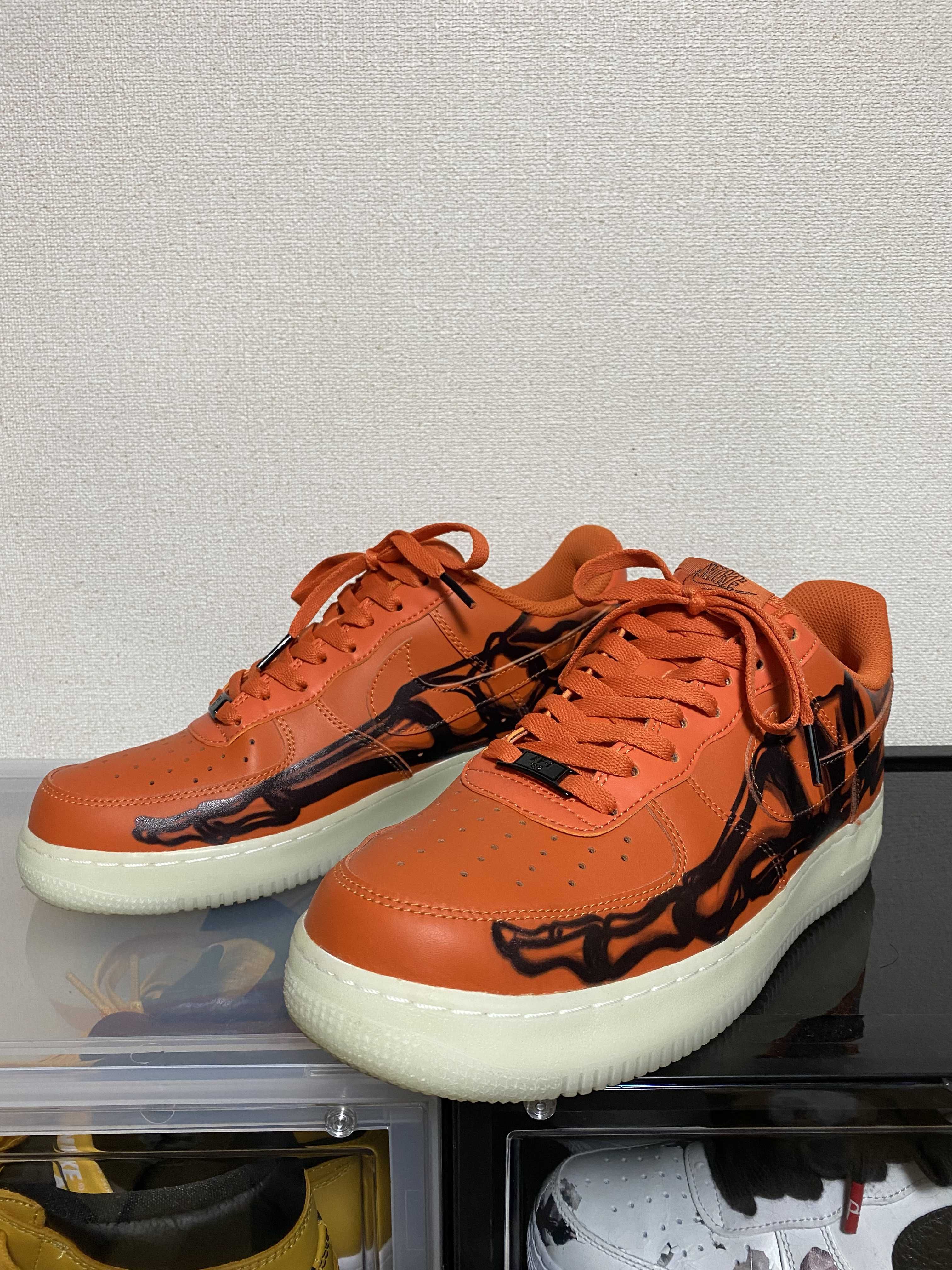 Nike Air Force 1 Low "Orange Skelton"