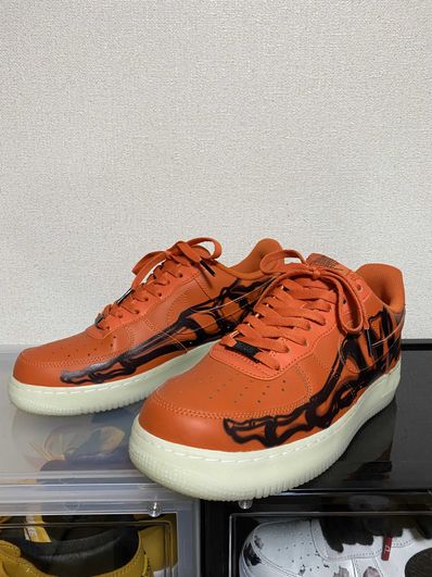 Nike Air Force 1 Low "Orange Skelton"