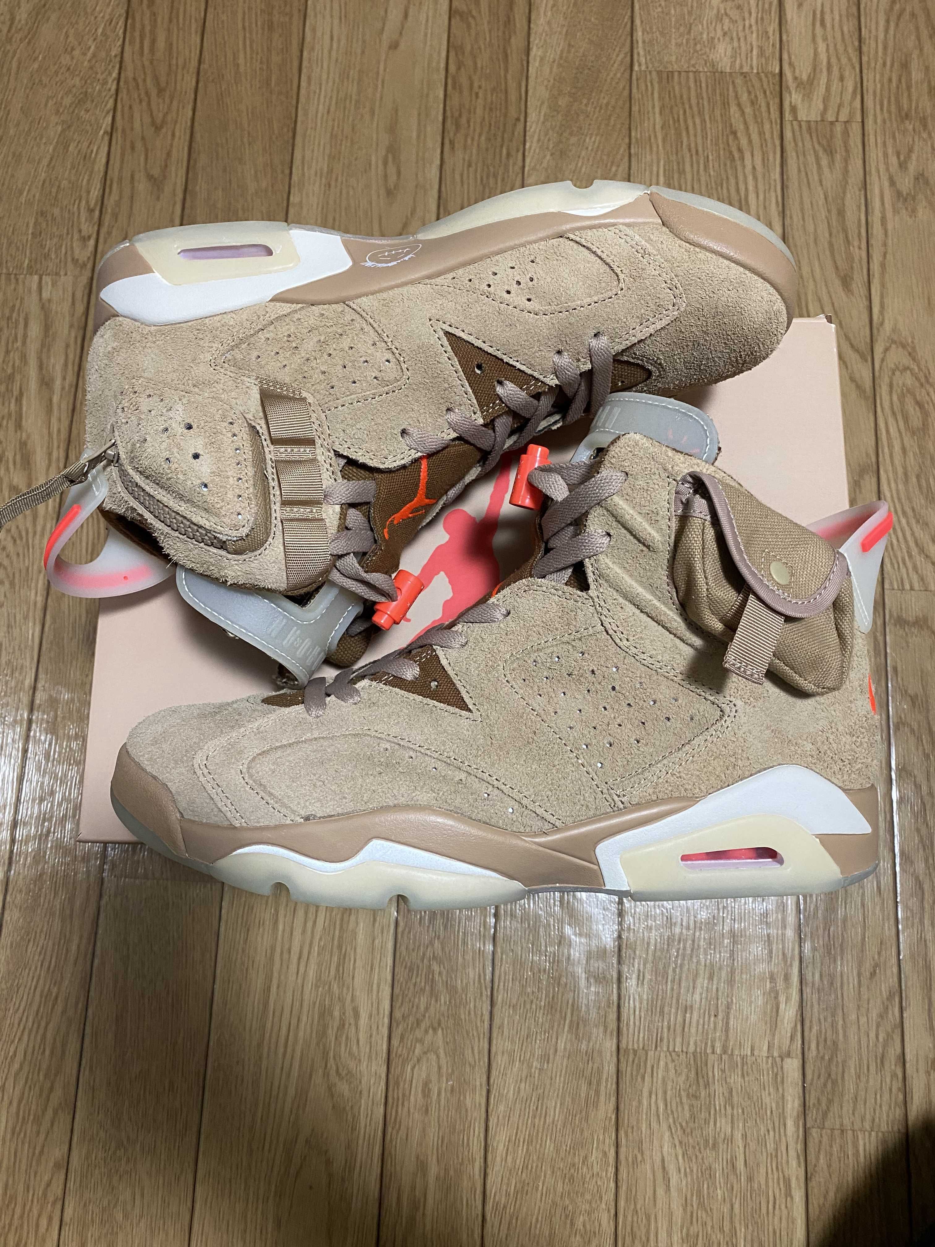 Travis Scott × Nike Air Jordan 6 "British Khaki"