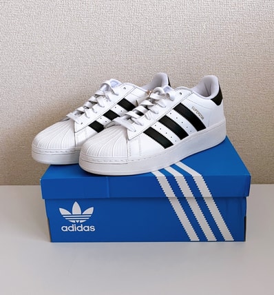 adidas Super Star XLG "Footwear White/Core Black/Gold Metallic"