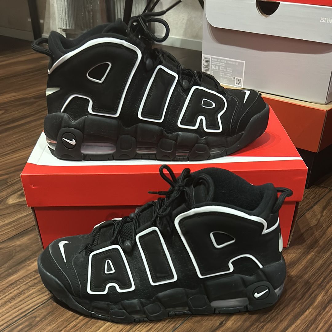 Nike Air More Uptempo "Black/White"(2020)