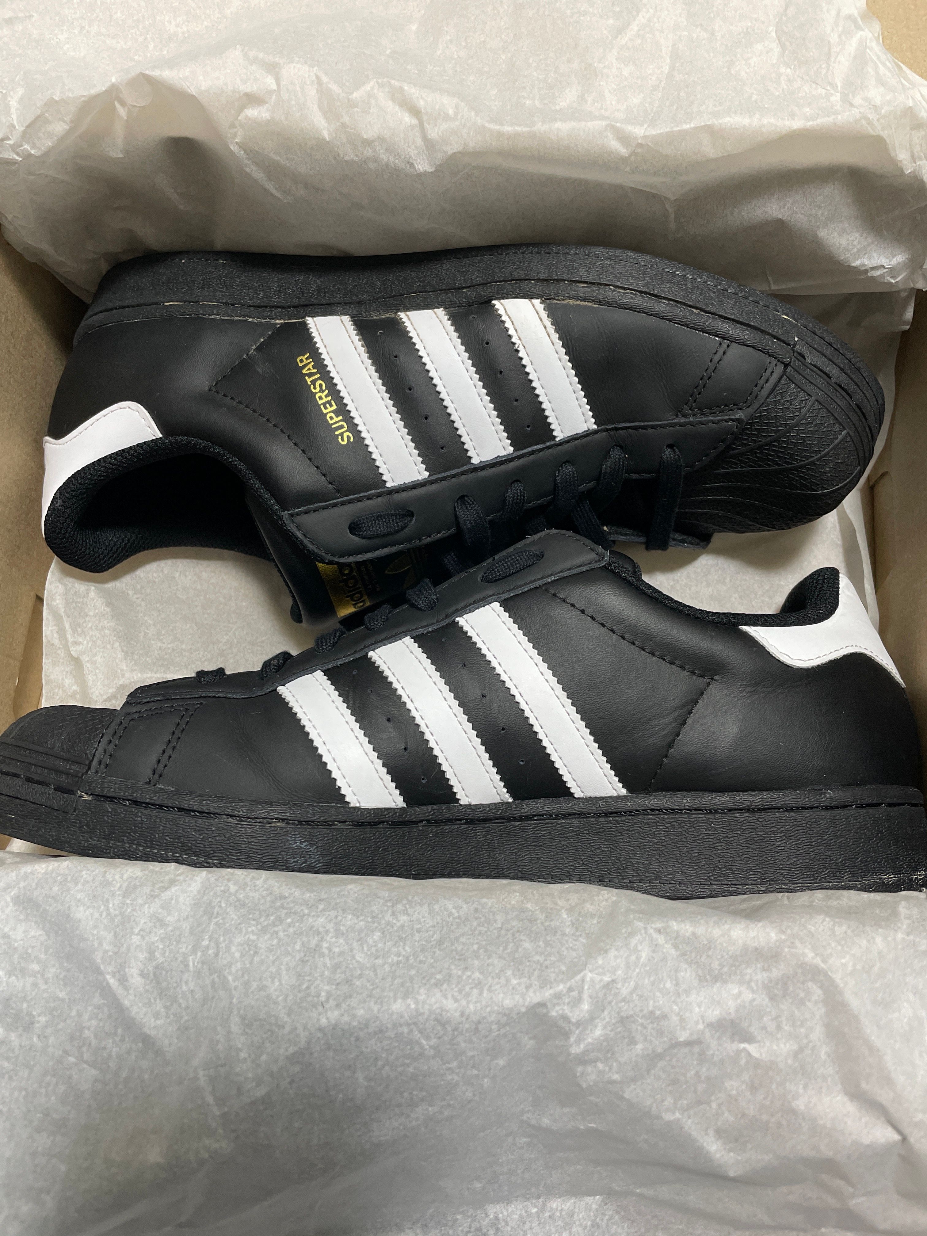 adidas Superstar "Core Black/Footwear White"