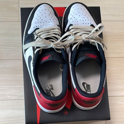 Nike Air Jordan 1 Retro Low OG "Black Toe"