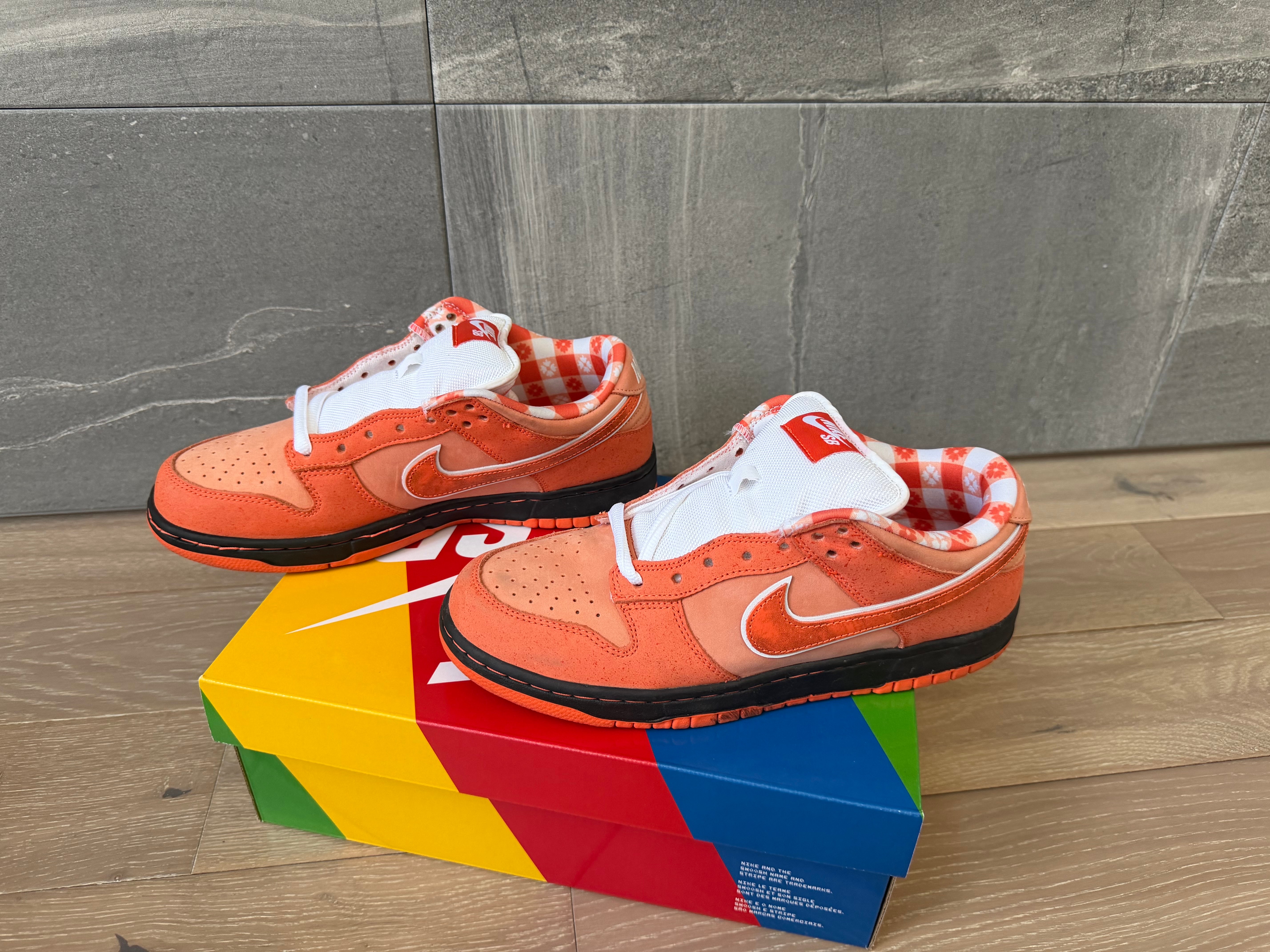 Concepts × Nike SB Dunk Low SP "Orange Lobster"