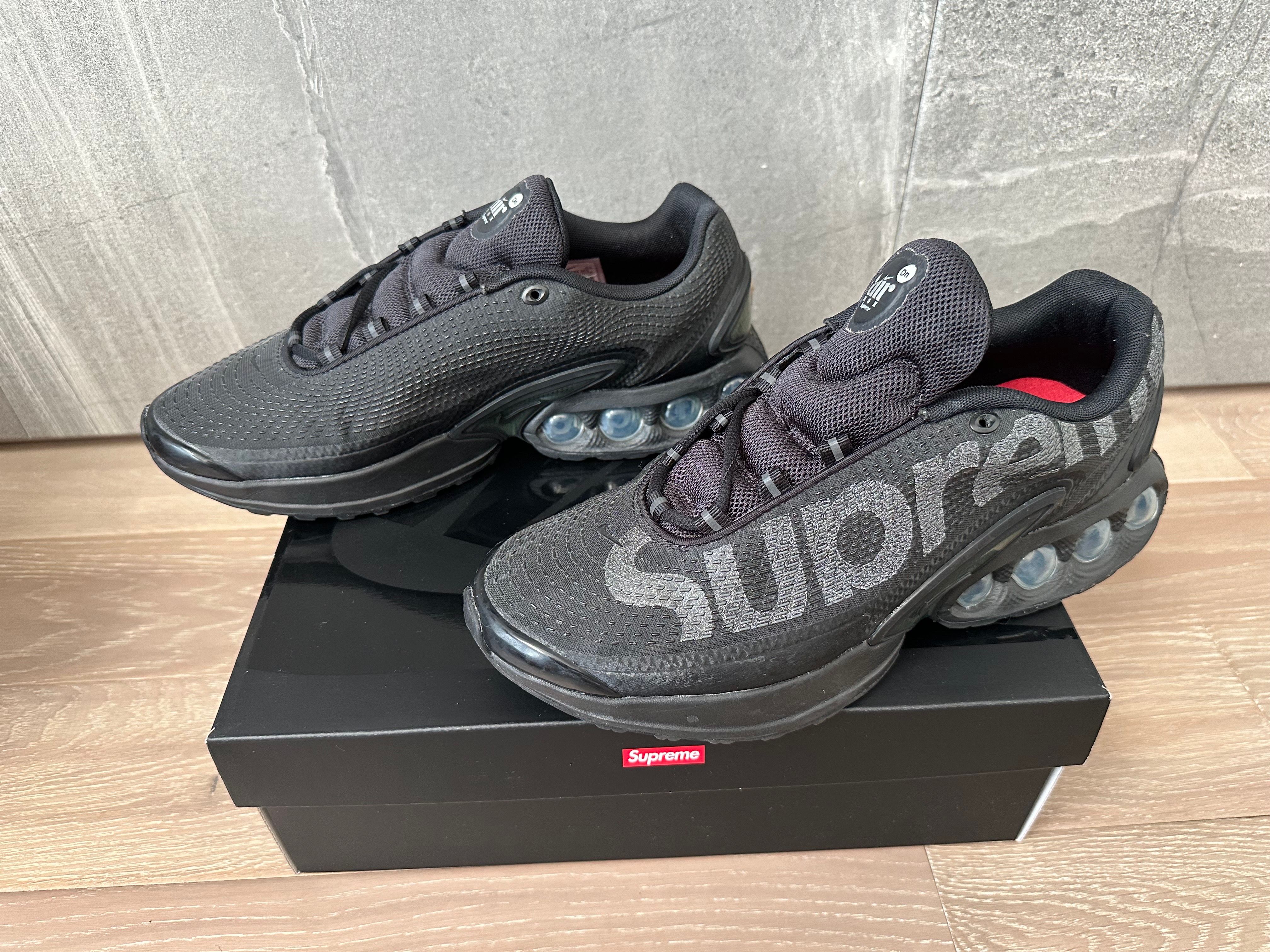 Supreme × Nike Air Max DN "Black/Galactic Jade"