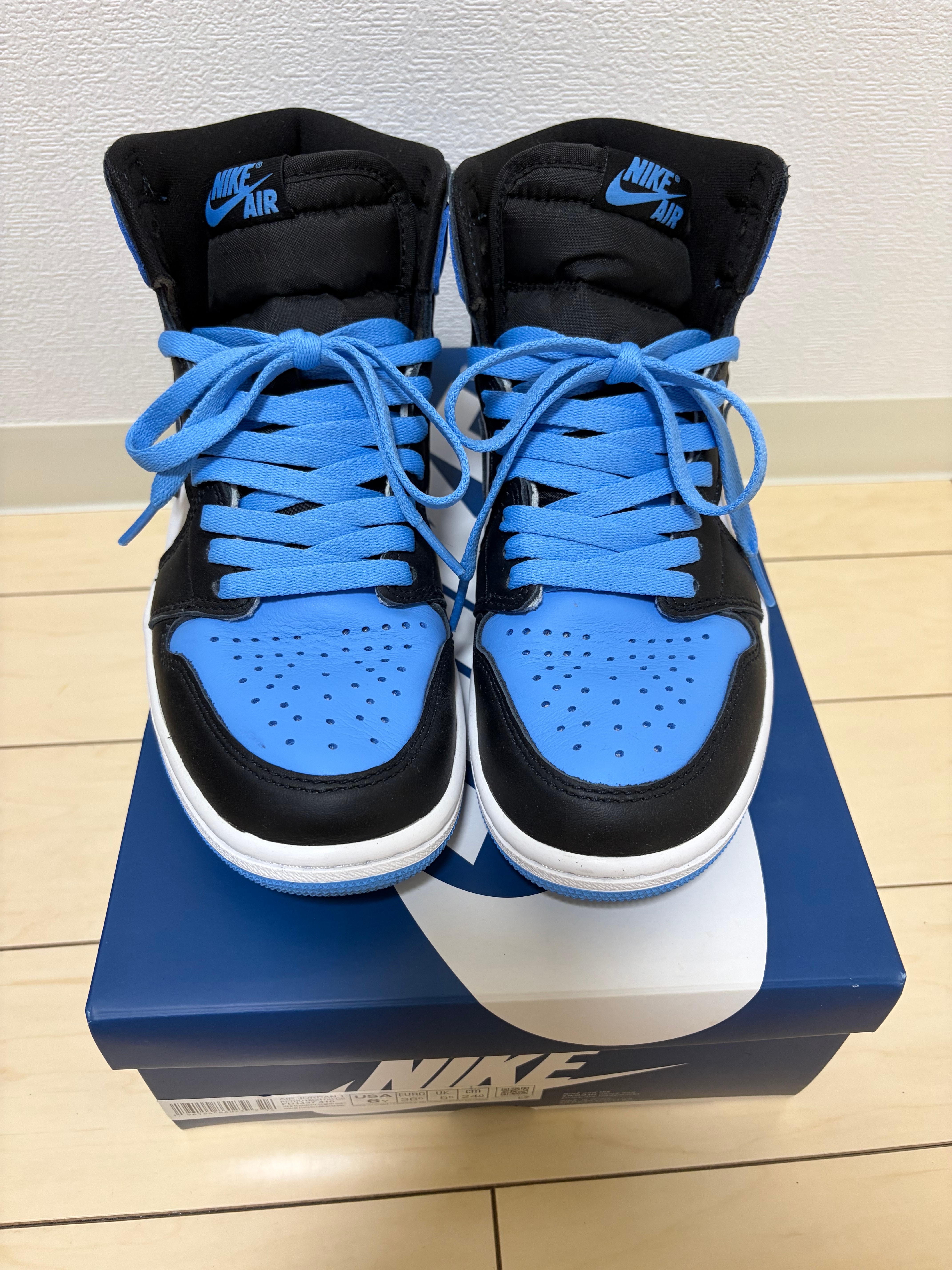 Nike Air Jordan 1 Retro High OG "University Blue/UNC Toe"