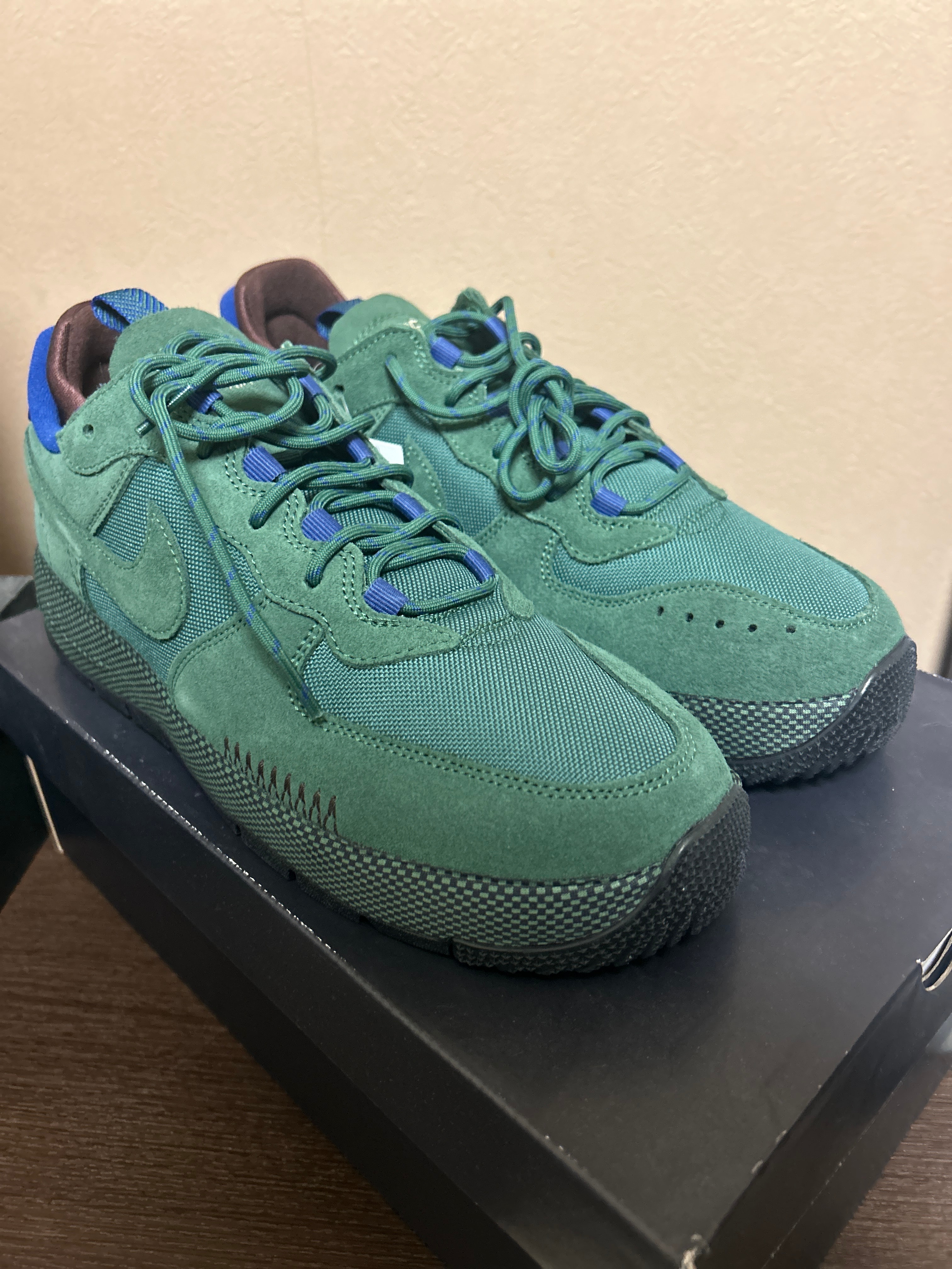 Nike Women's Air Force 1 Wild "Moss Green"
