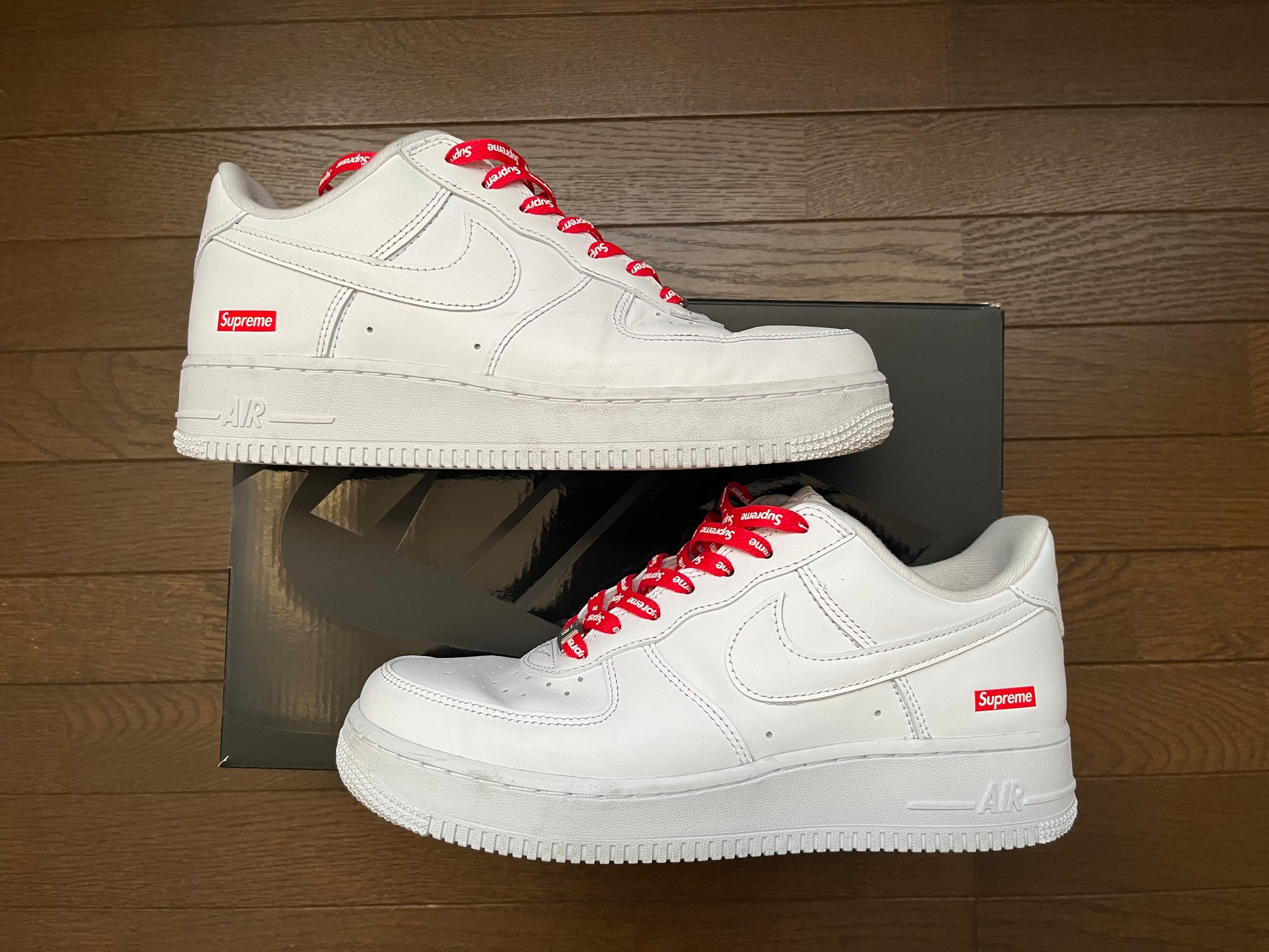 Supreme × Nike Air Force 1 Low "White"