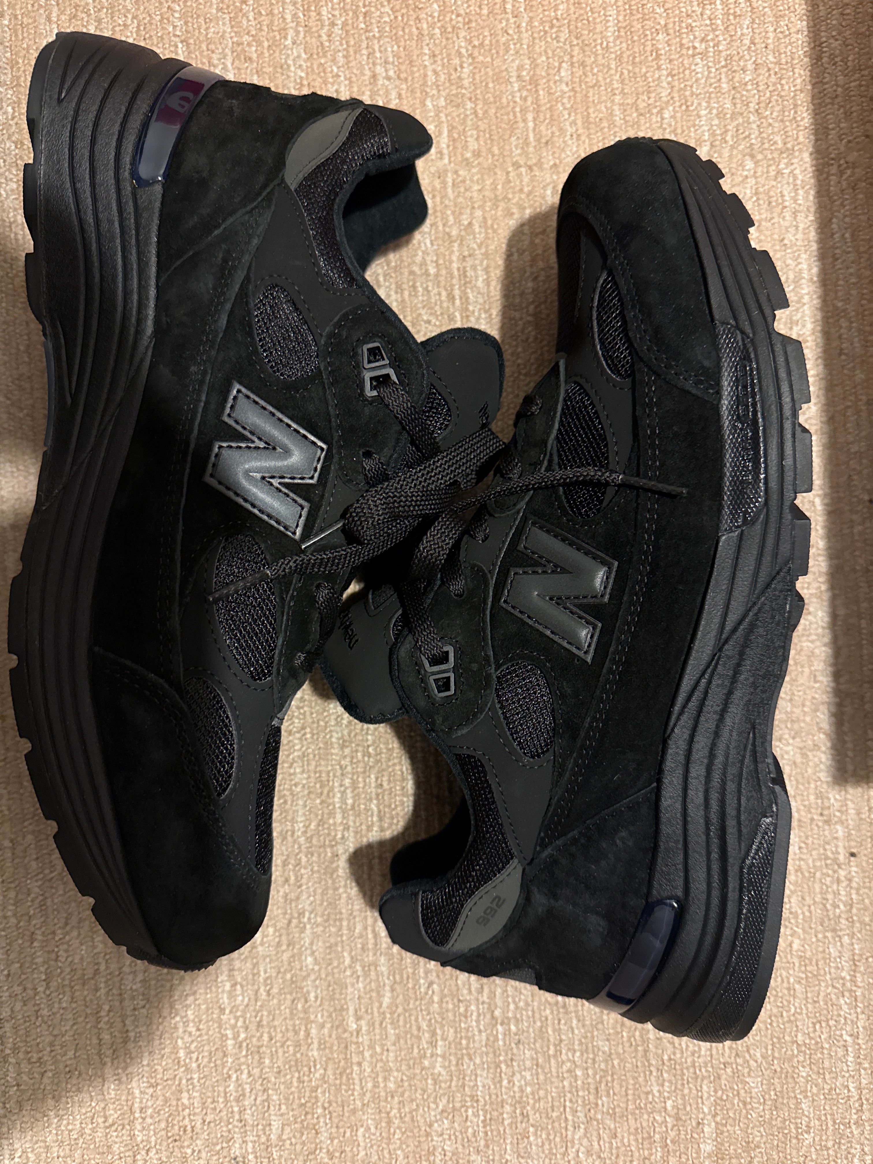 New Balance 992 "Triple Black" (2025)