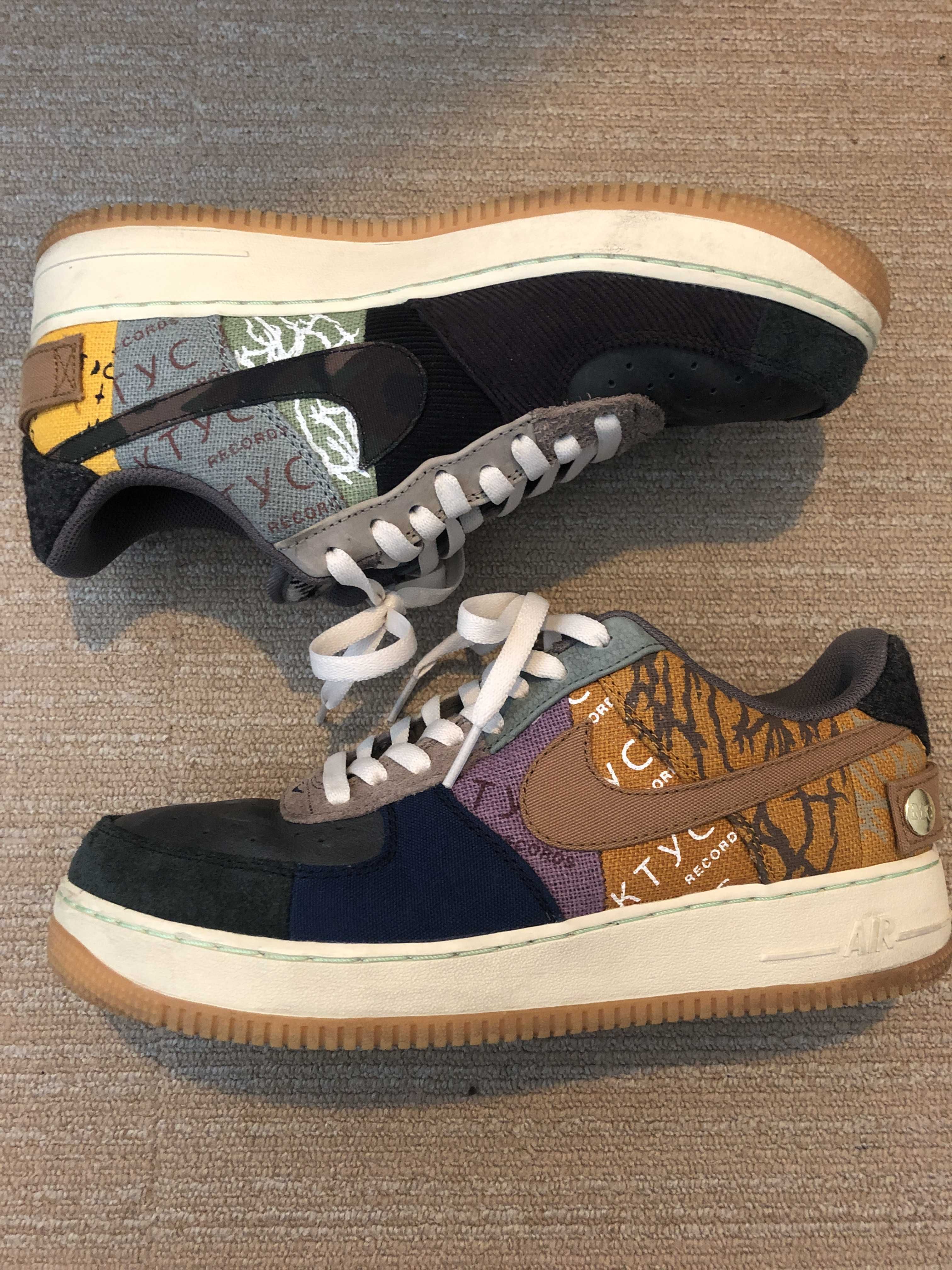 Travis Scott × Nike Air Force 1 Low Cactus Jack "Multi Color"