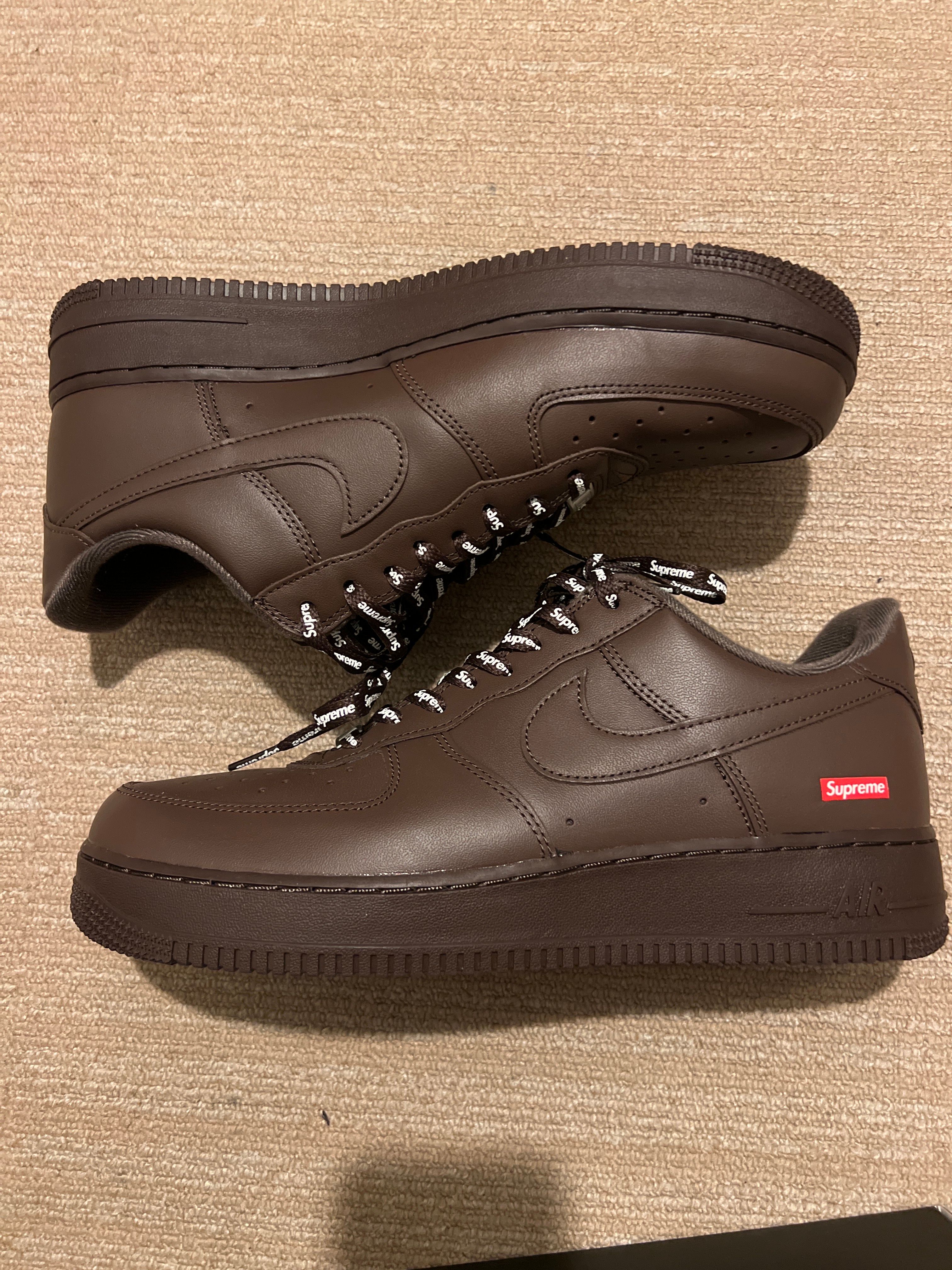 Supreme × Nike Air Force 1 Low "Baroque Brown"