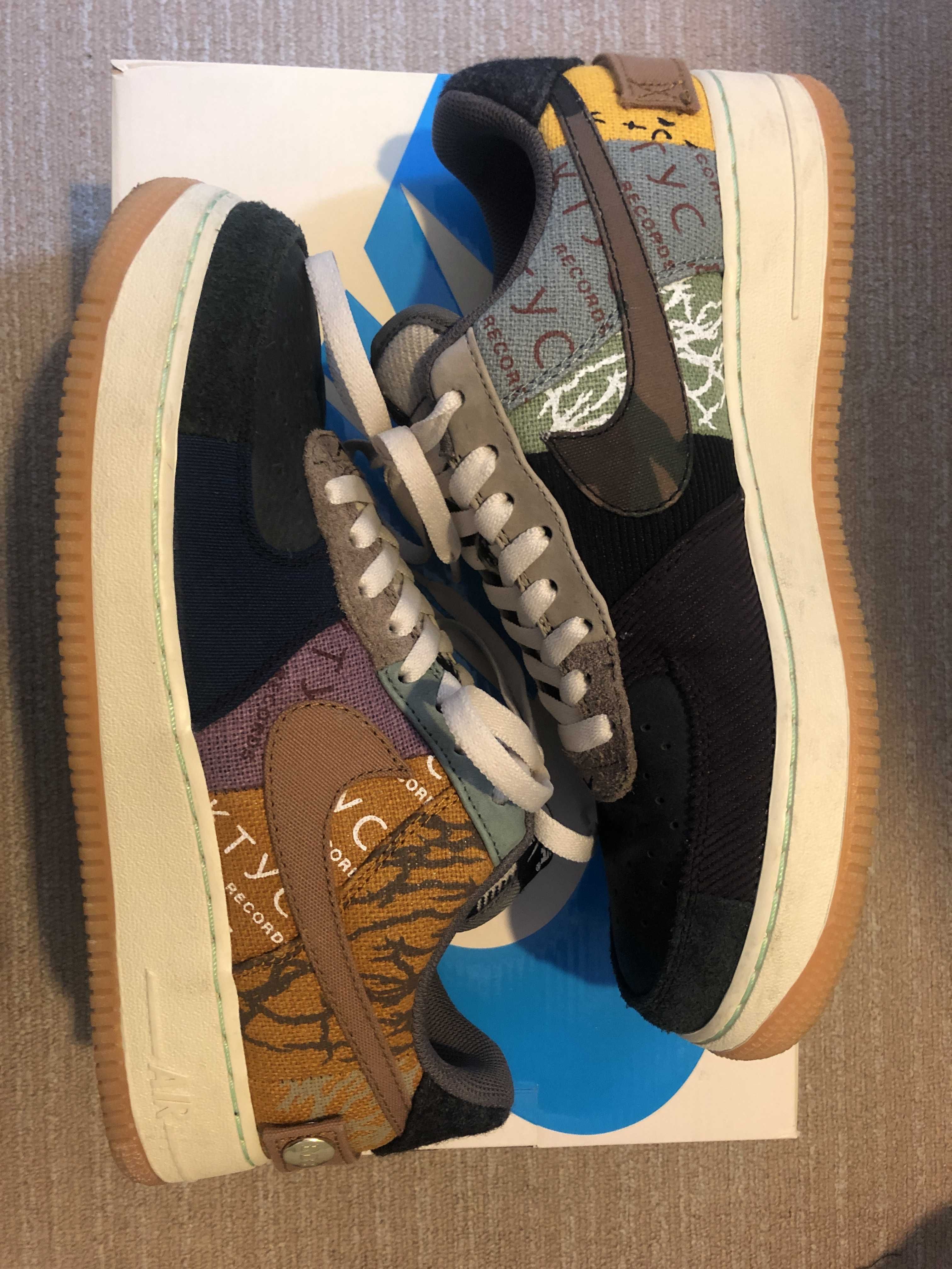 Travis Scott × Nike Air Force 1 Low Cactus Jack "Multi Color"