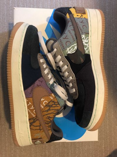 Travis Scott × Nike Air Force 1 Low Cactus Jack "Multi Color"