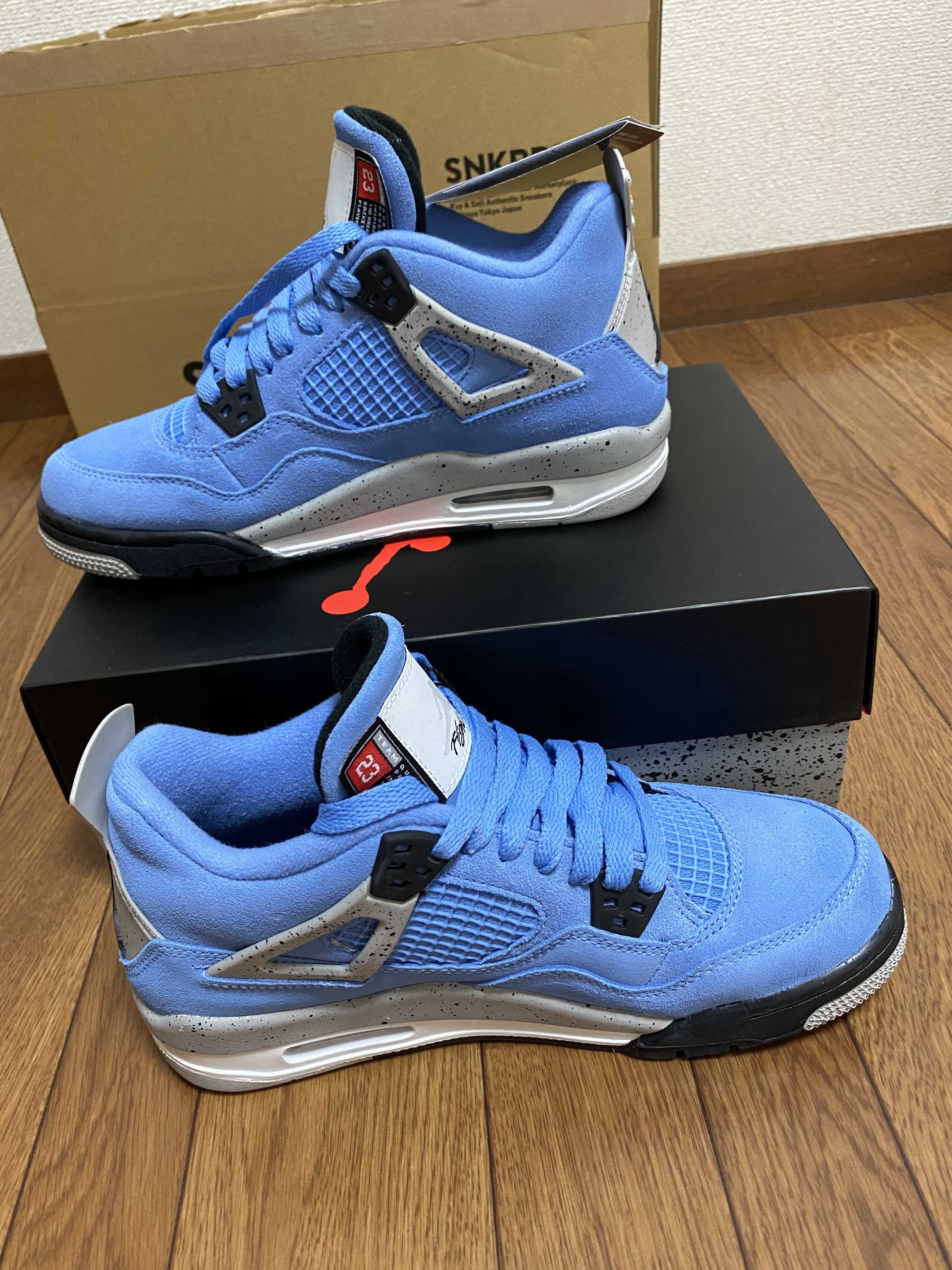 Nike GS Air Jordan 4 "University Blue"