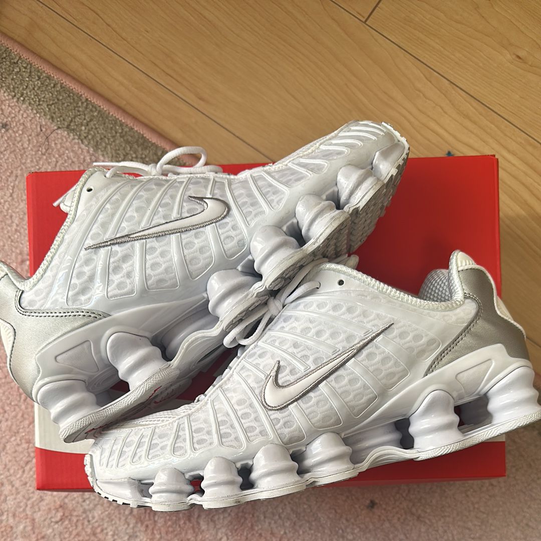 Nike Women's Shox TL "White and Max Orange"