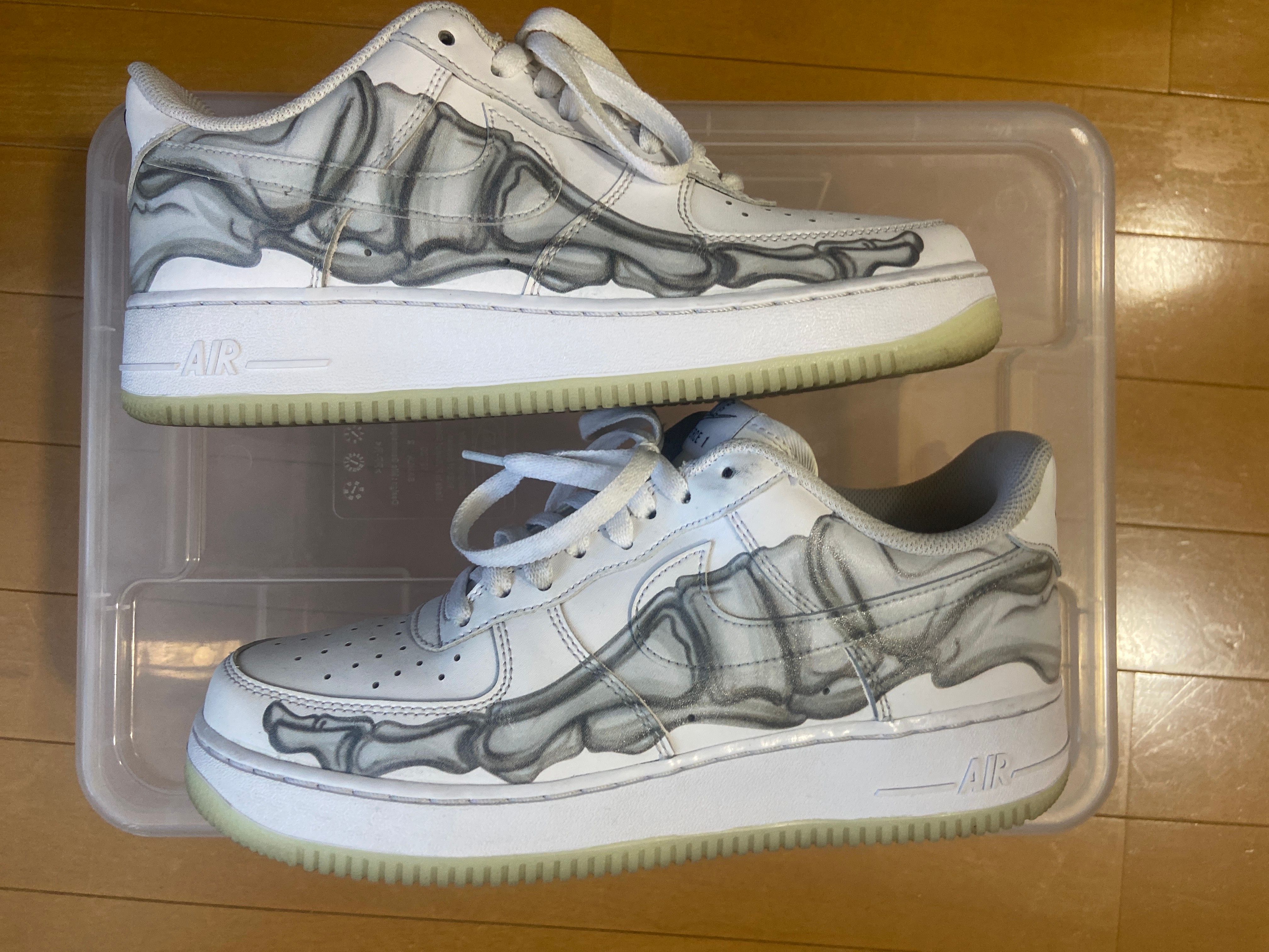 Nike Air Force 1 Low "White Skeleton"