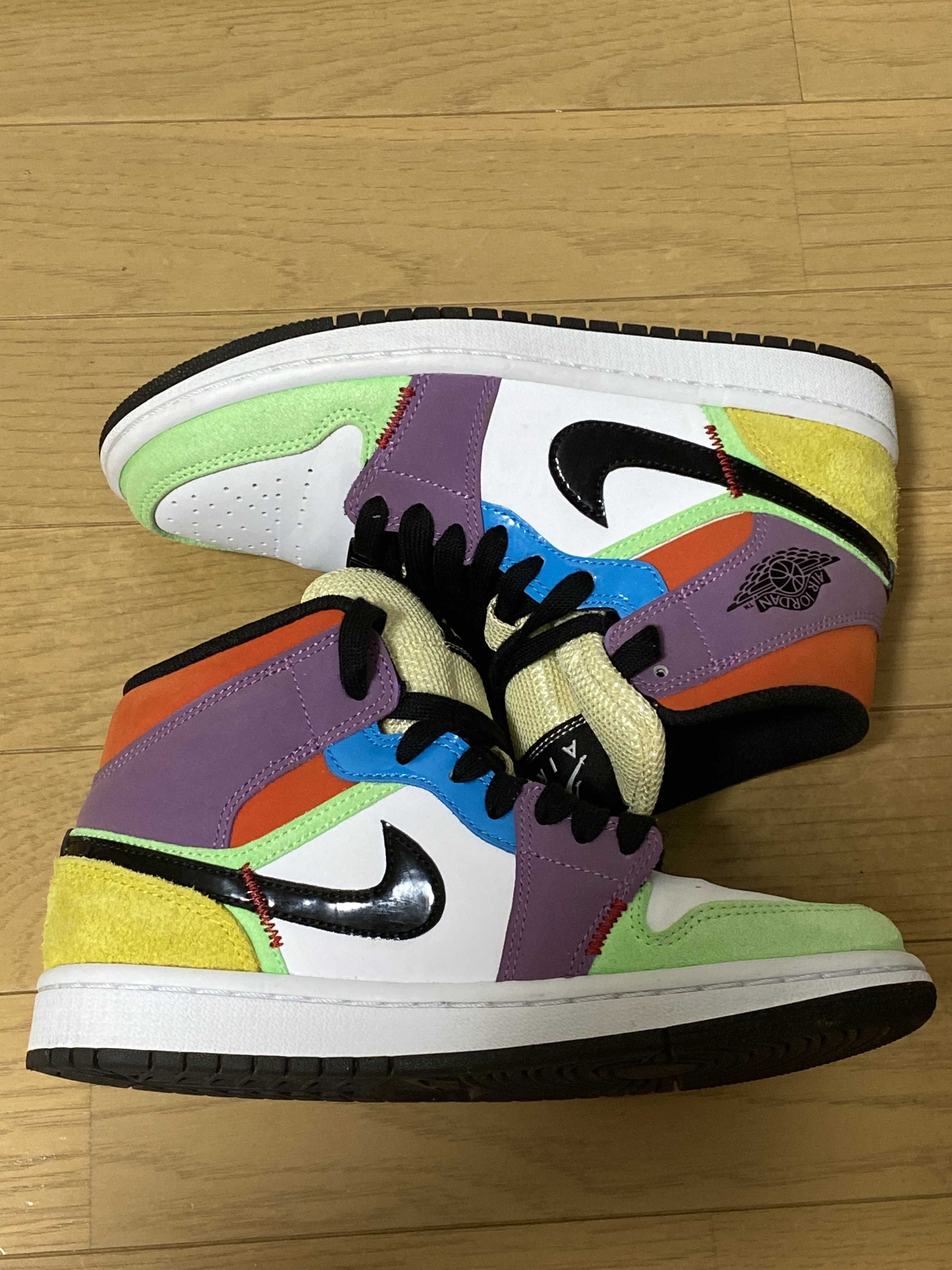 Nike Women's Air Jordan 1 Mid "Multi Color"