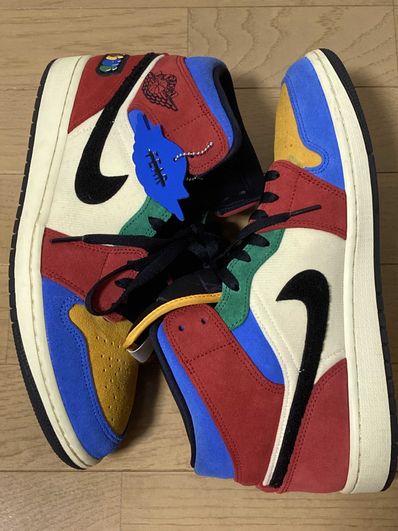 BLUE THE GREAT×NIKE AIR JORDAN 1 MID FEARLESS "MULTI"