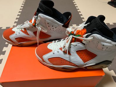 フラワープリント Nike Air Jordan 6 Retro Gatorade Like Mike White