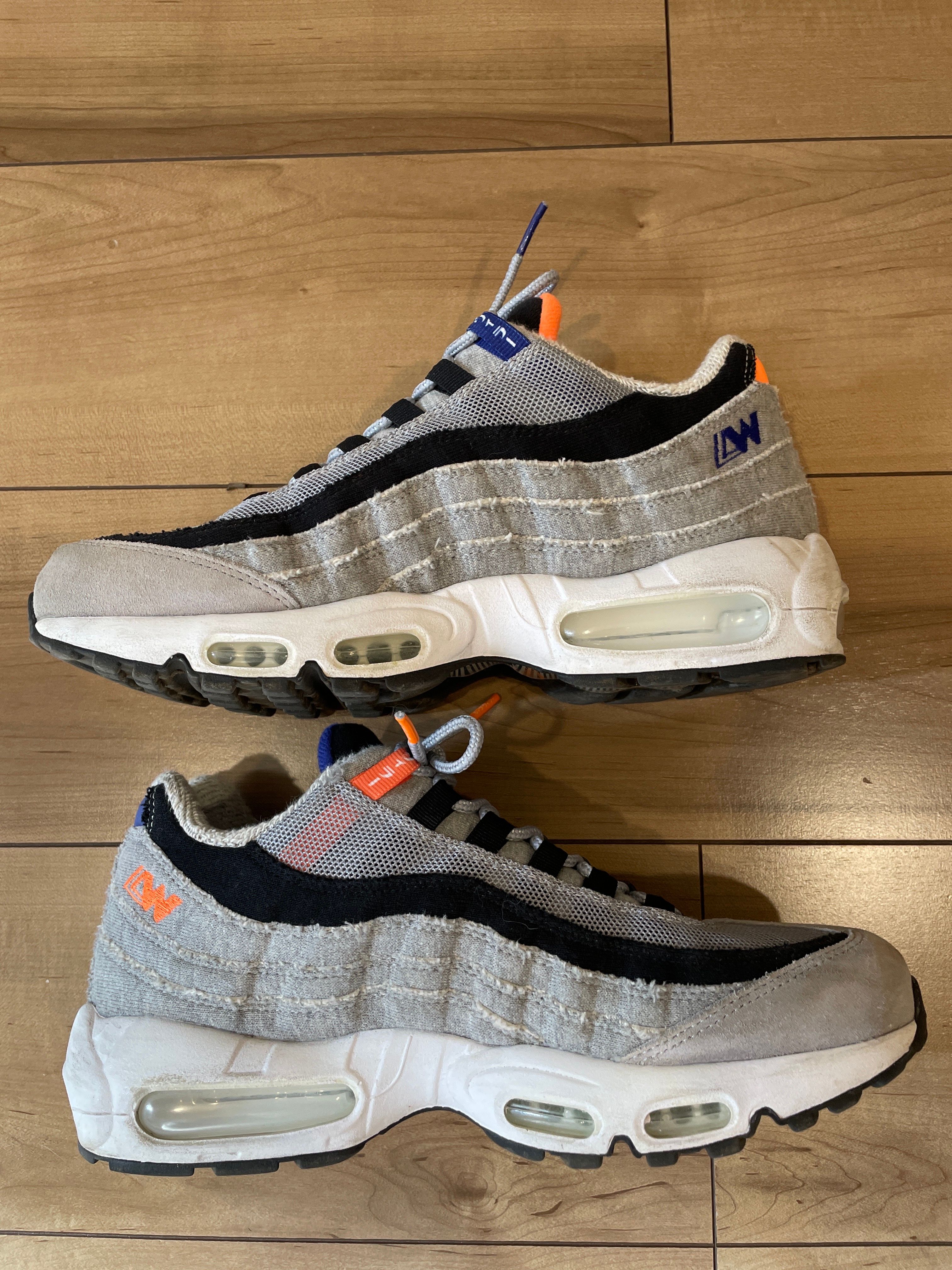 Loopwheeler × Nike Air Max 95 "Wolf Grey"