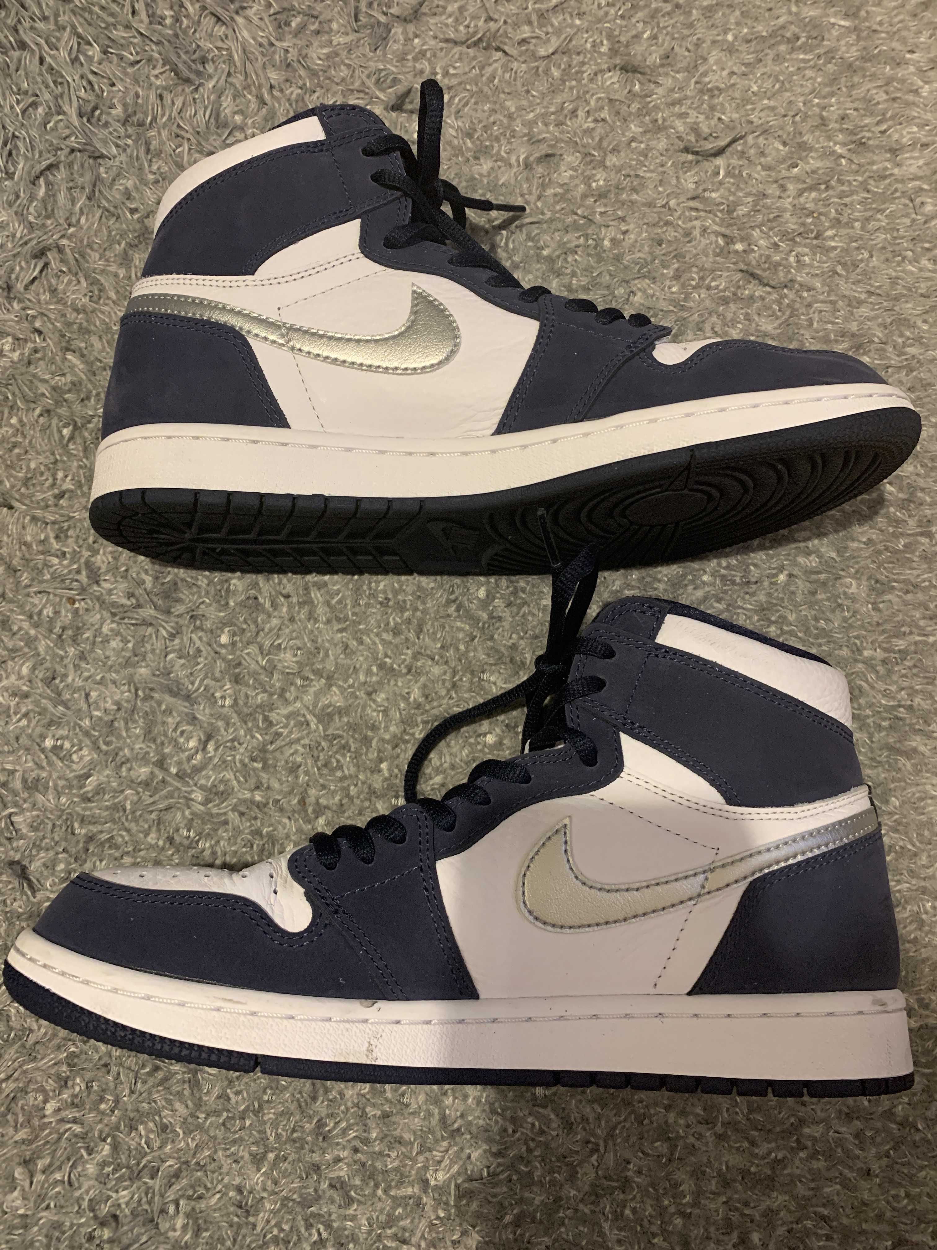 Nike Air Jordan 1 High OG CO.JP "White/Midnight Navy" (2020)(ブリーフケースなし)