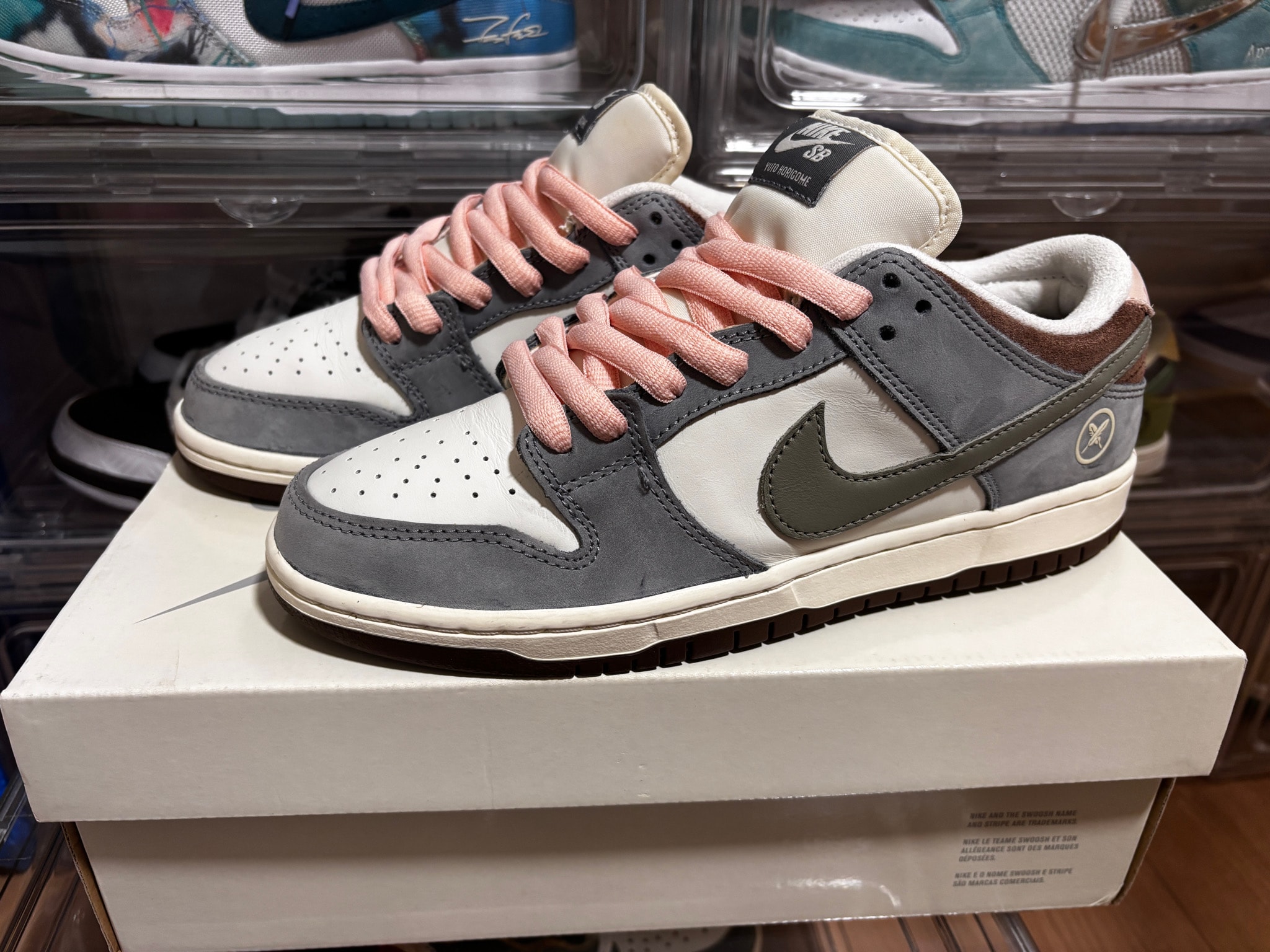 堀米 雄斗(Yuto Horigome) × Nike SB Dunk Low Pro QS "Wolf Grey"