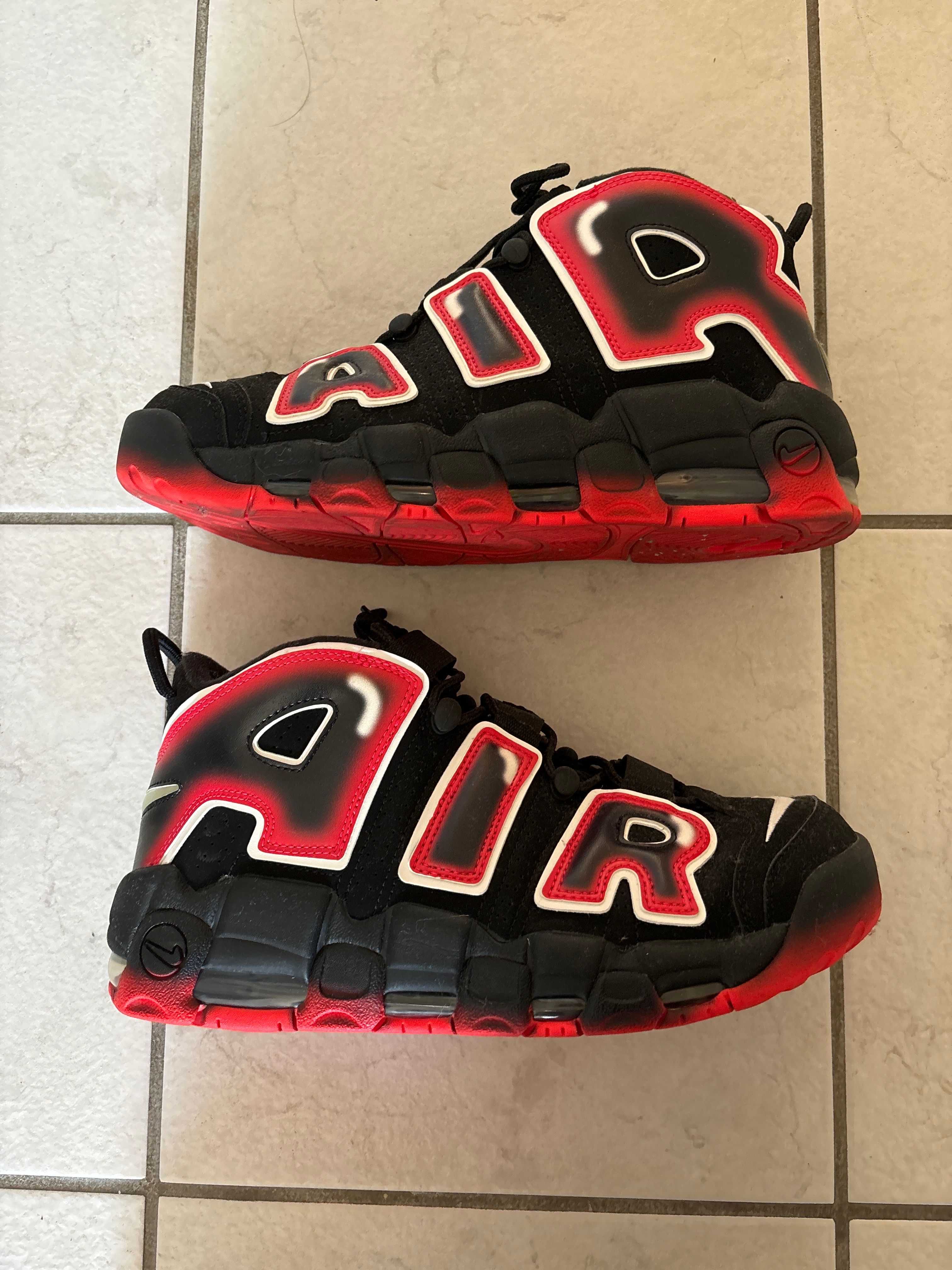 NIKE AIR MORE UPTEMPO "LASER CRIMSON"