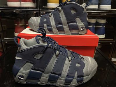 Nike Air More Uptempo '96 "Cool Grey/White/Midnight Navy"