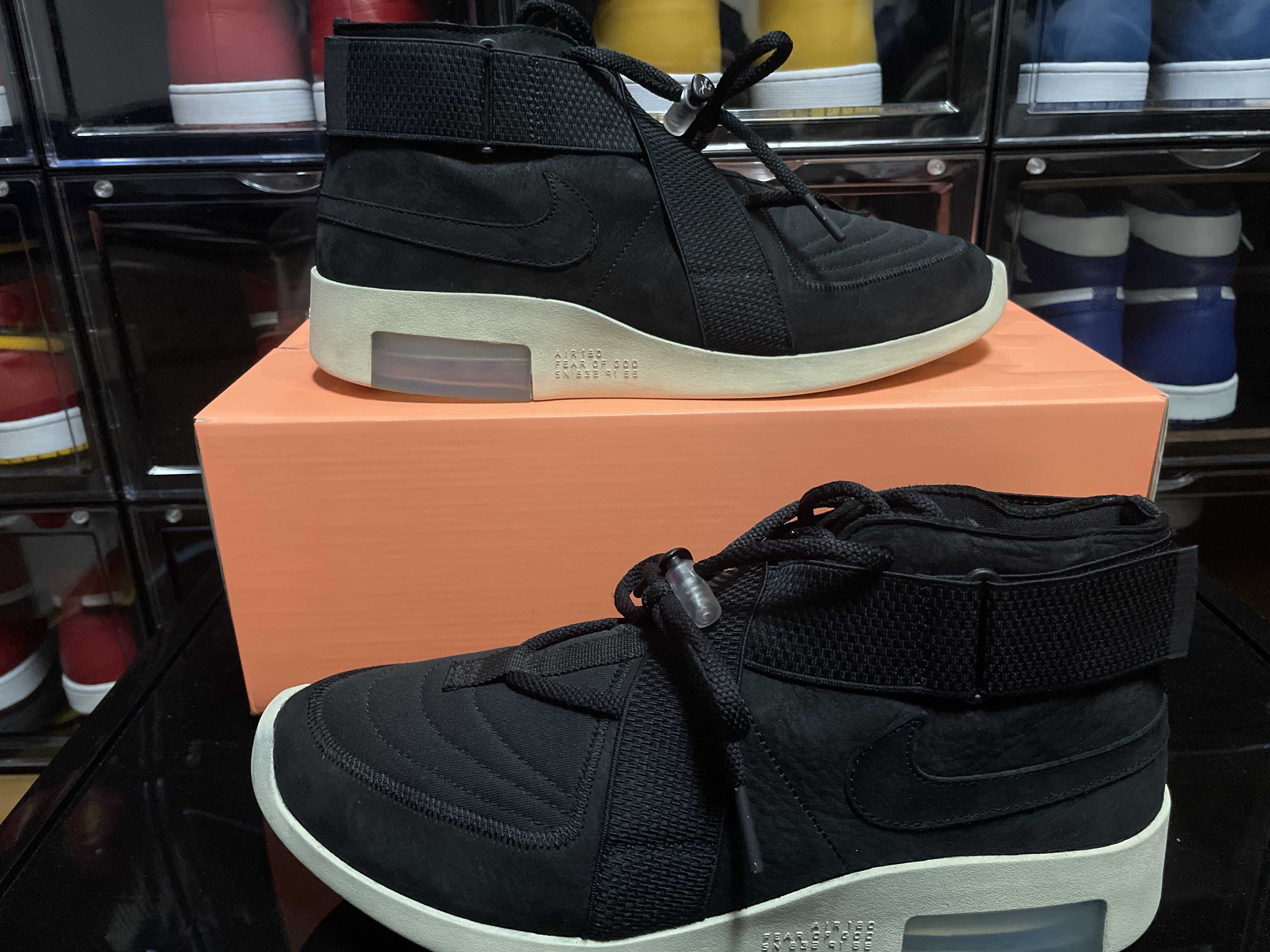 FEAR OF GOD × Nike Air Fear Of God Raid "Black"