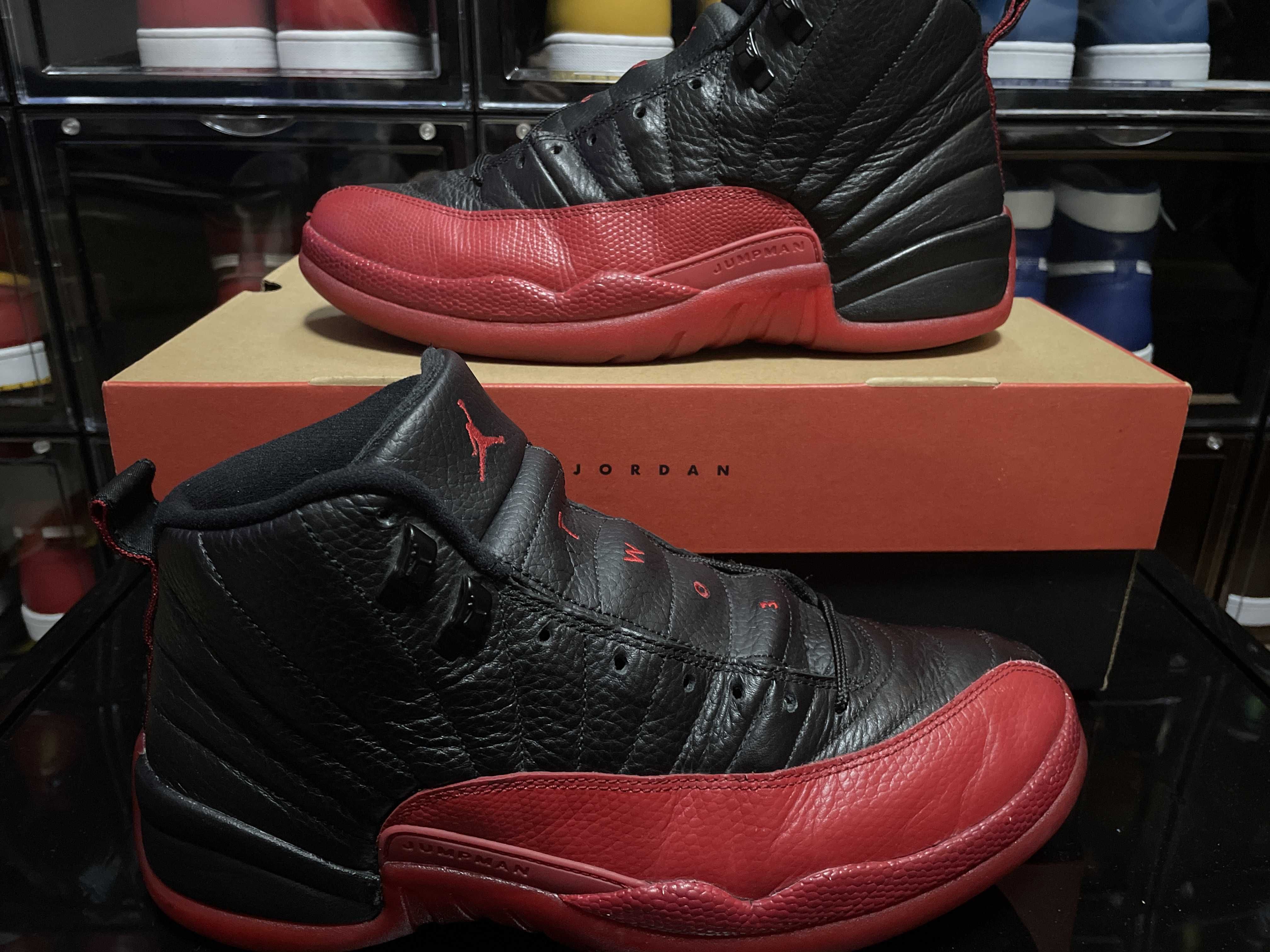 Nike Air Jordan 12 Retro "Flu Game/Black/Versity Red" (2016)