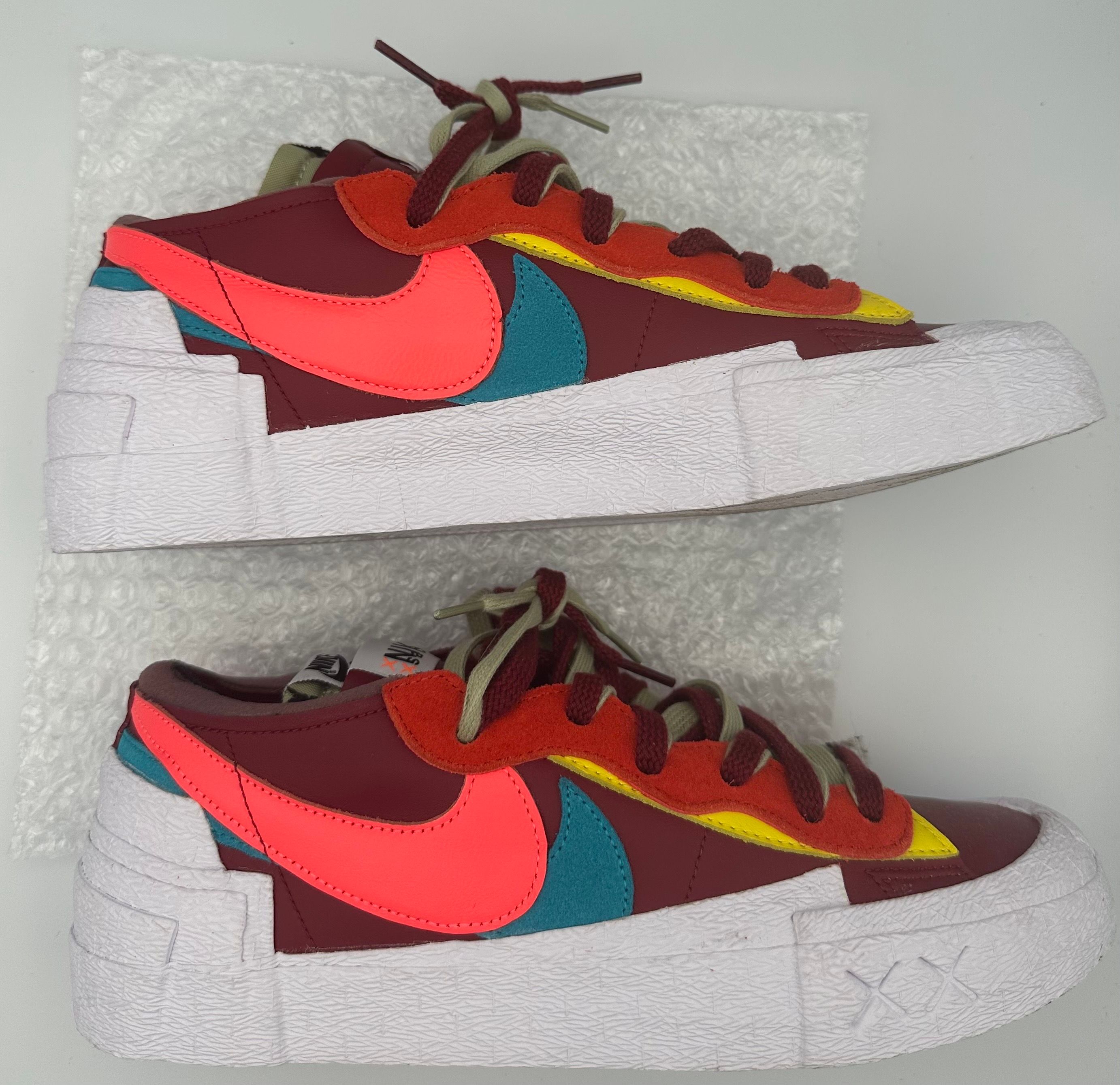 KAWS × sacai × Nike Blazer Low "Team Red"