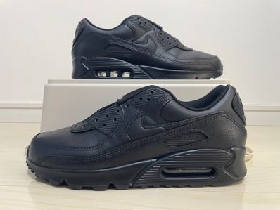 Nike Air Max 90 Leather "Triple Black"