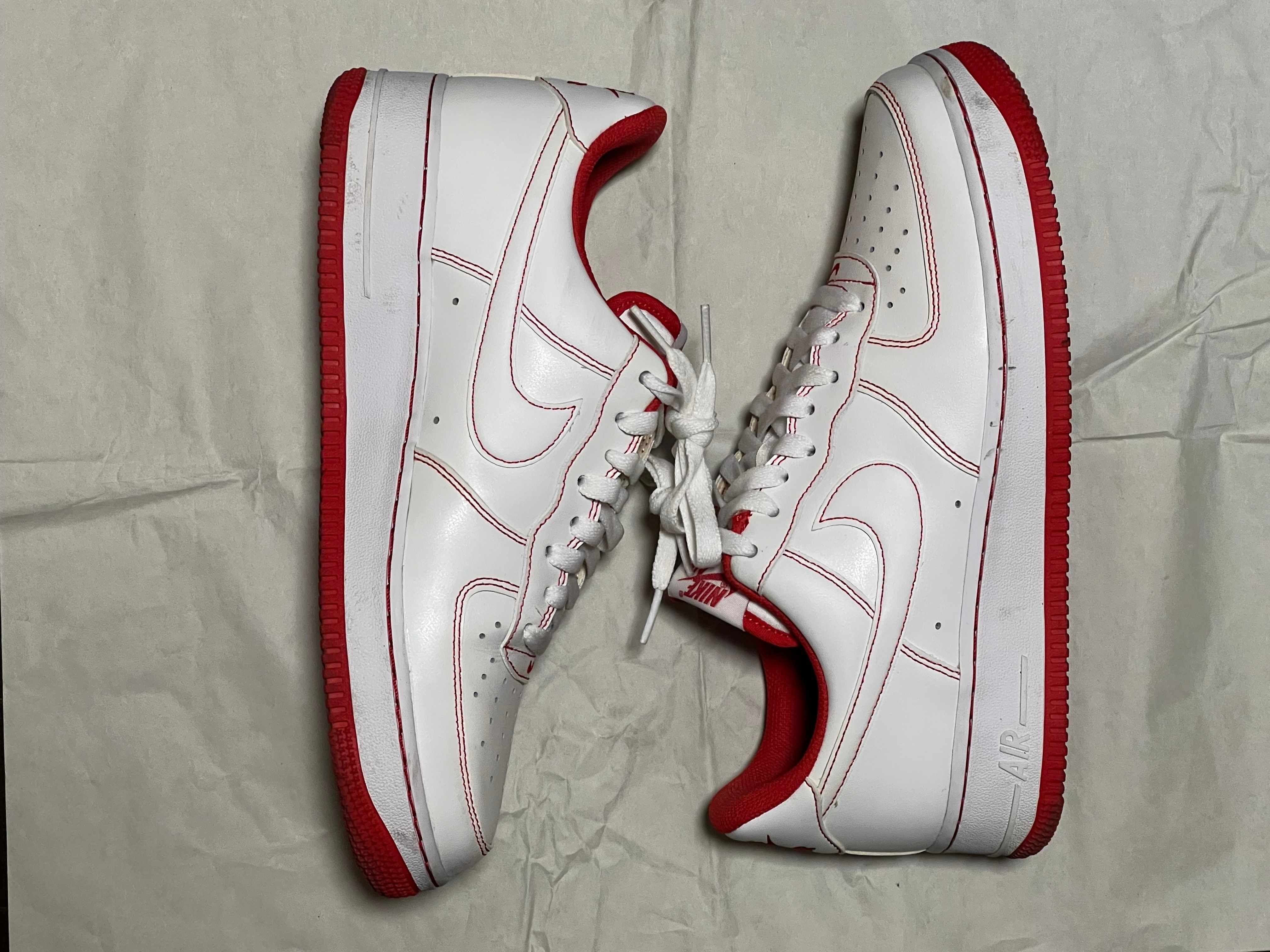 Nike Air Force 1 Low '07 Stitch "Radiant Red"