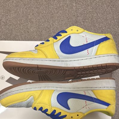 Travis Scott × Nike Women's Air Jordan 1 Retro Low OG "Canary"