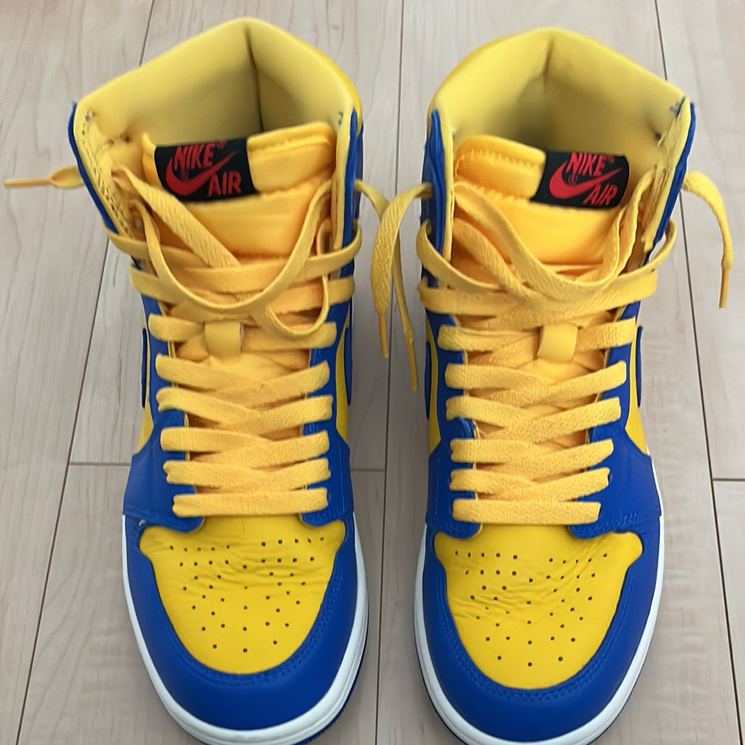 Nike Women's Air Jordan 1 High OG "Game Royal and Varsity Maize"