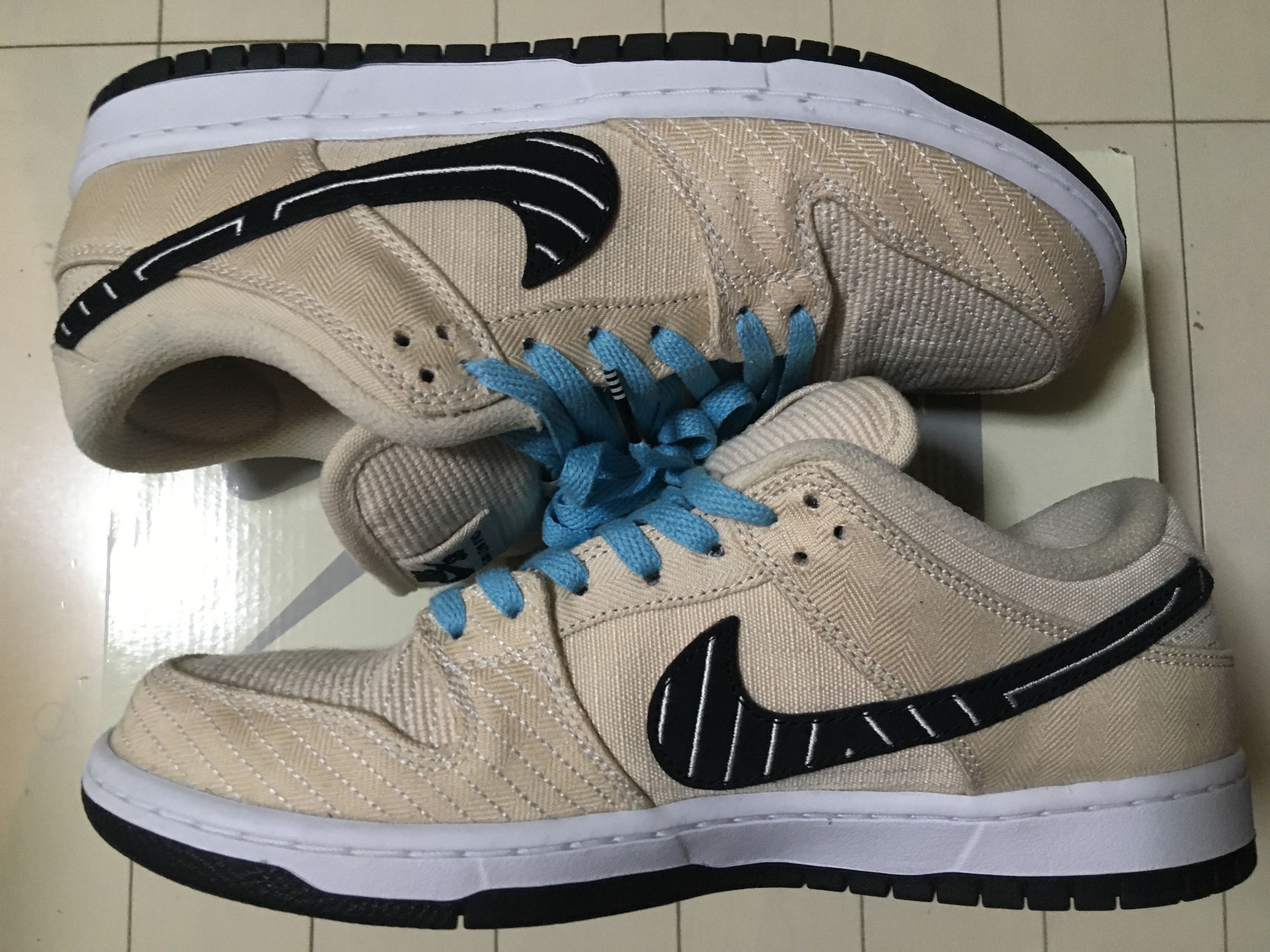 Albino & Preto × Nike SB Dunk Low Pro QS "Pearl White"