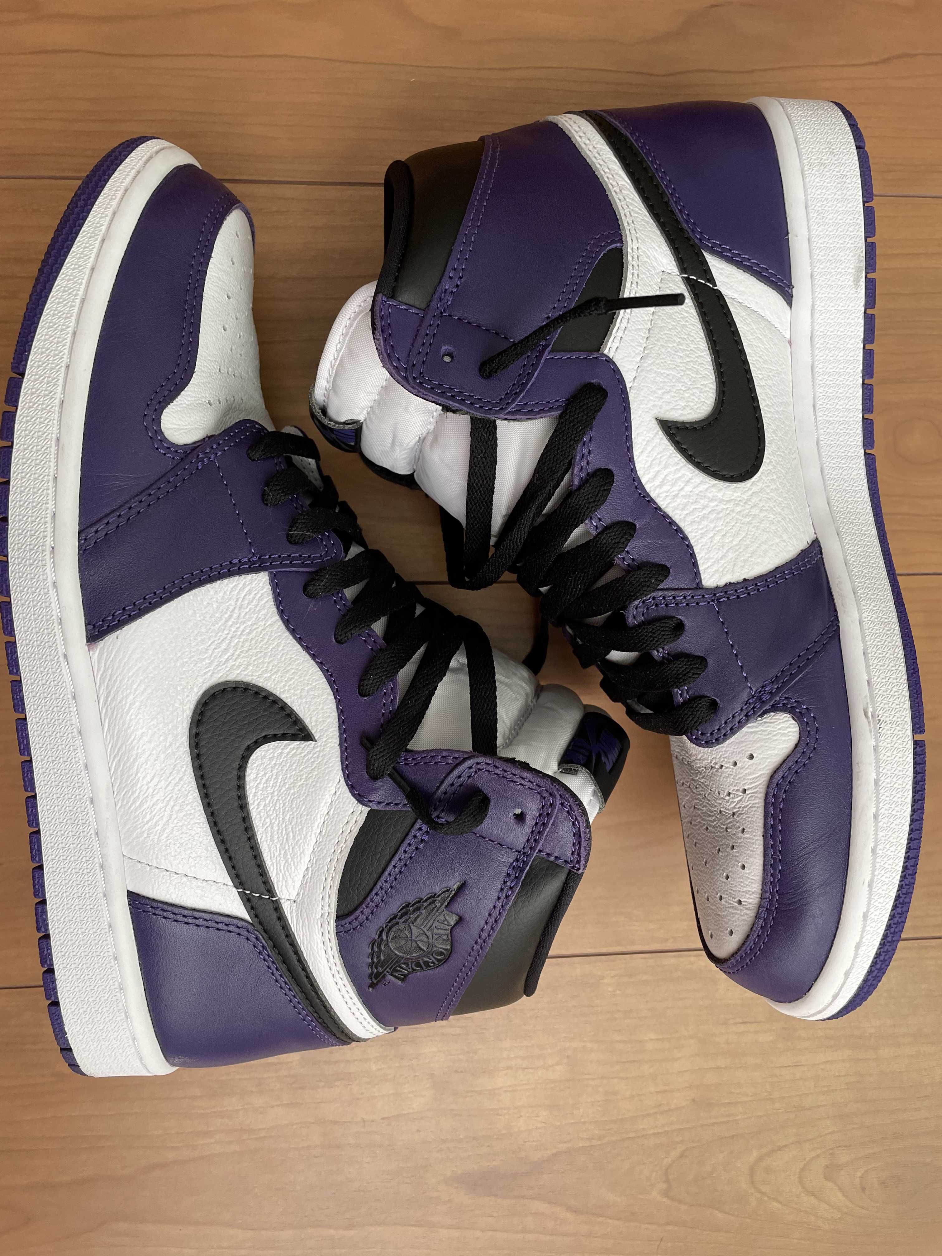 Nike Air Jordan 1 Retro High OG "Court Purple White/Black" (2020)   