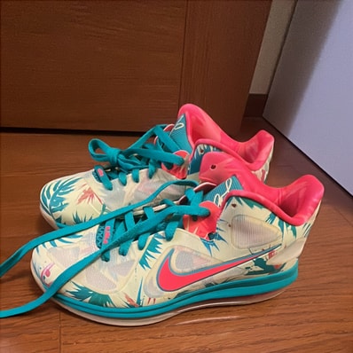 Nike LeBron 9 Low "White Lime and Bright Mango"