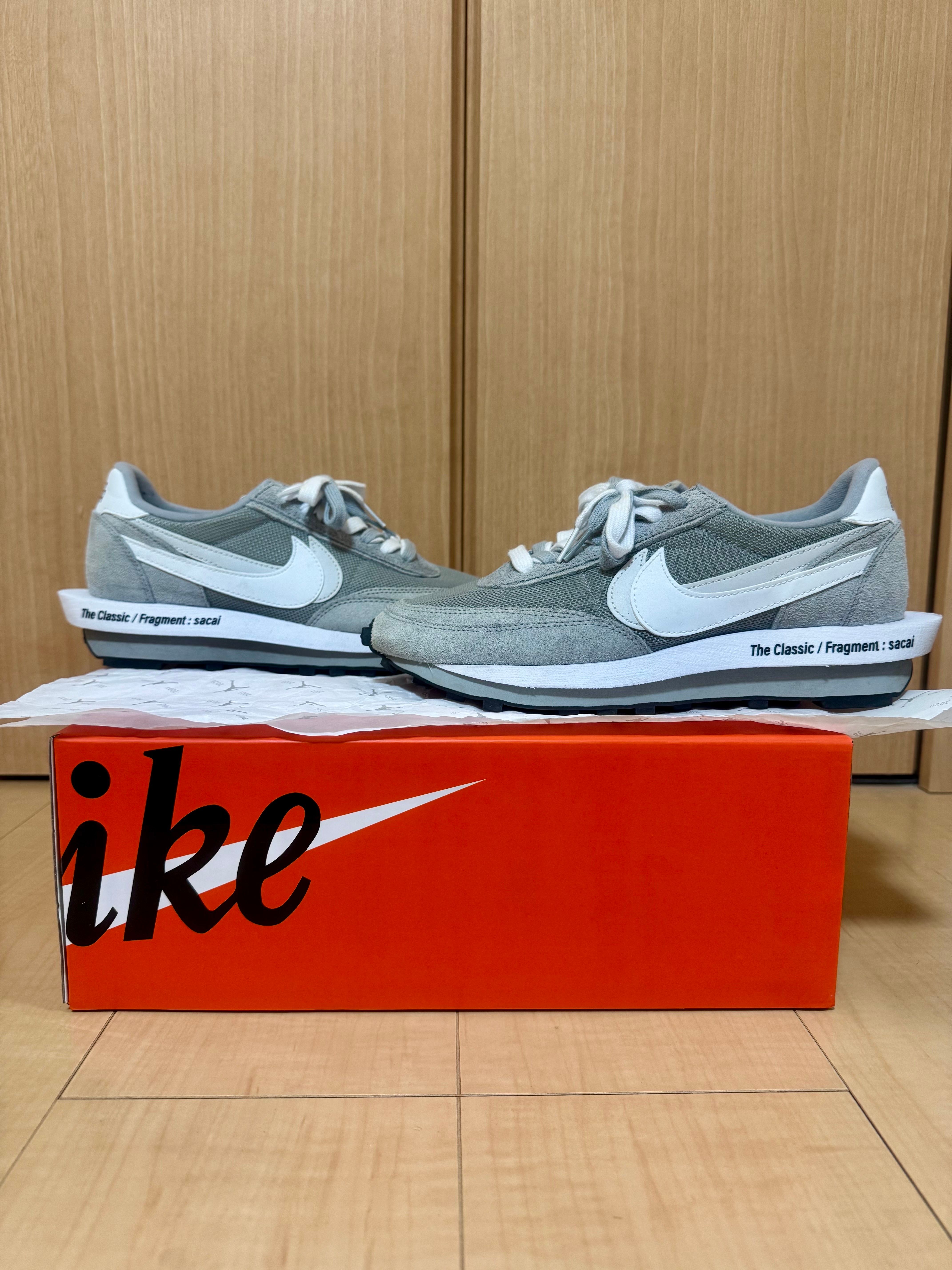 Fragment × sacai × Nike LD Waffle "Light Smoke Grey"