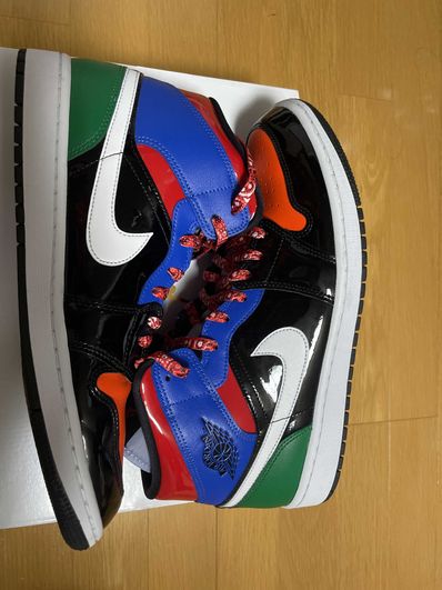 NIKE Women's AIR JORDAN 1 MID "PATENT BLEND"